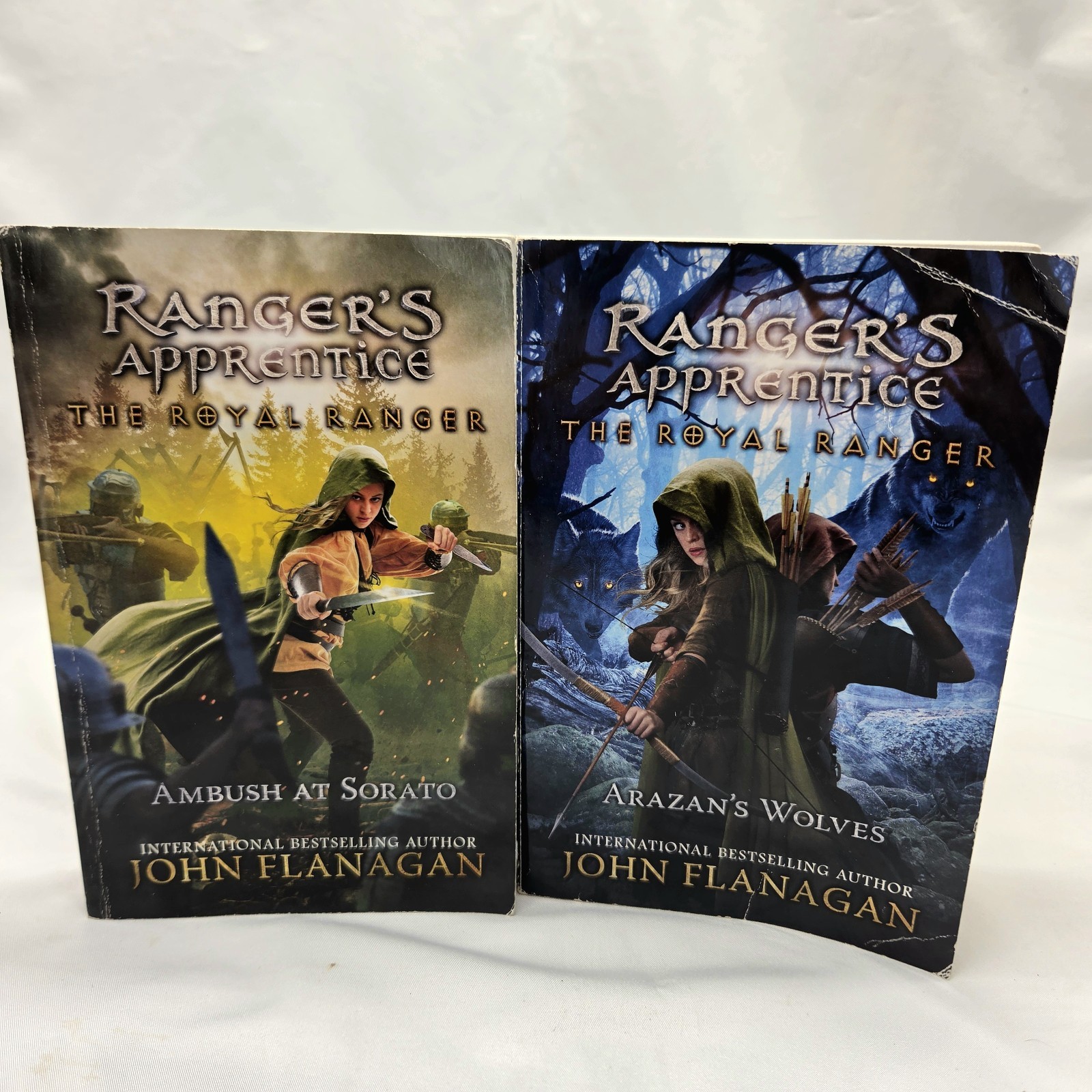Ranger’s Apprentice Complete Series Set 1-12 Paperback Books & Royal Ranger 4-7