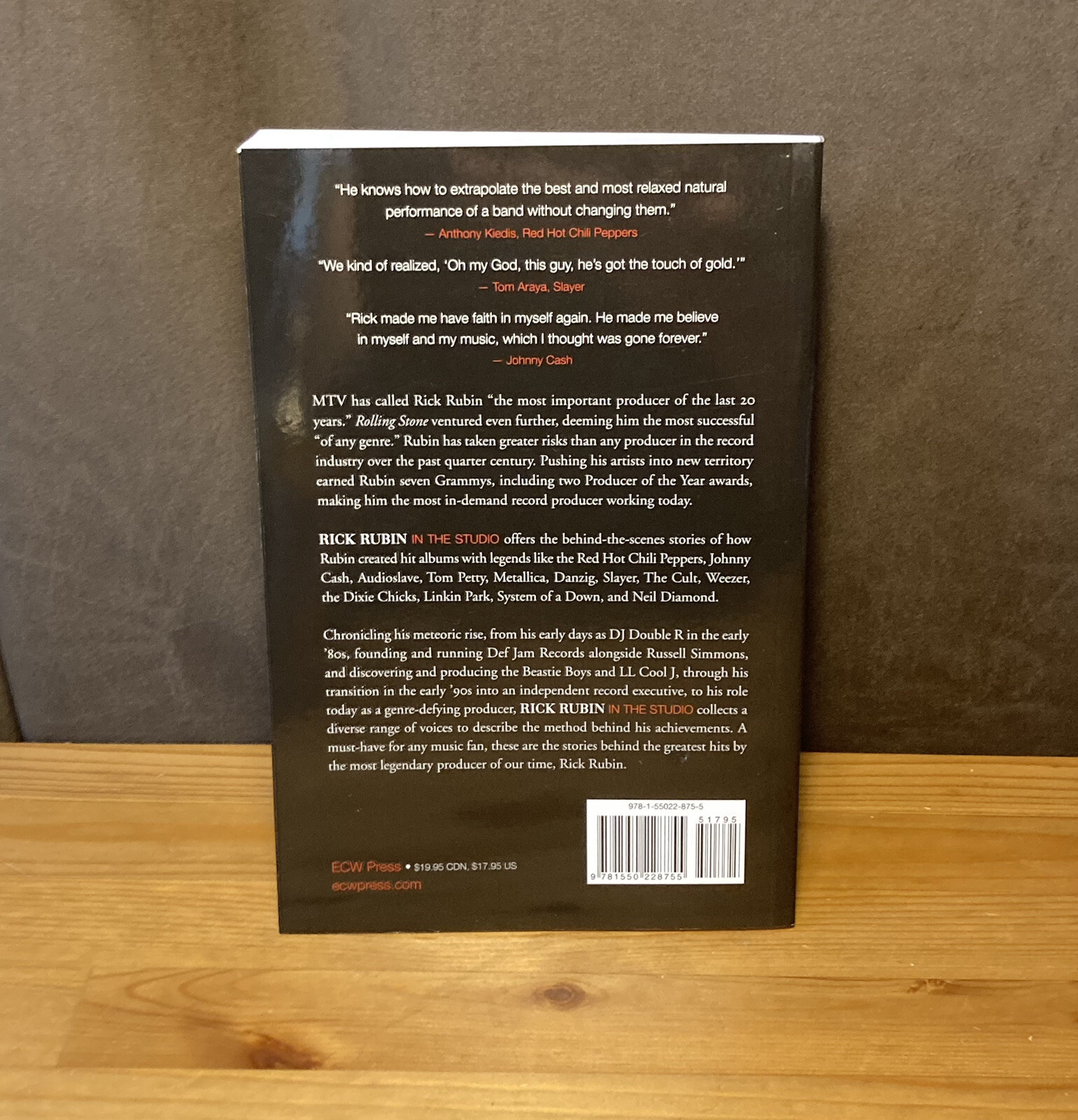 NEW! RICK RUBIN IN THE STUDIO Paperback Book Jake Brown & ECW Press EXCELLENT!