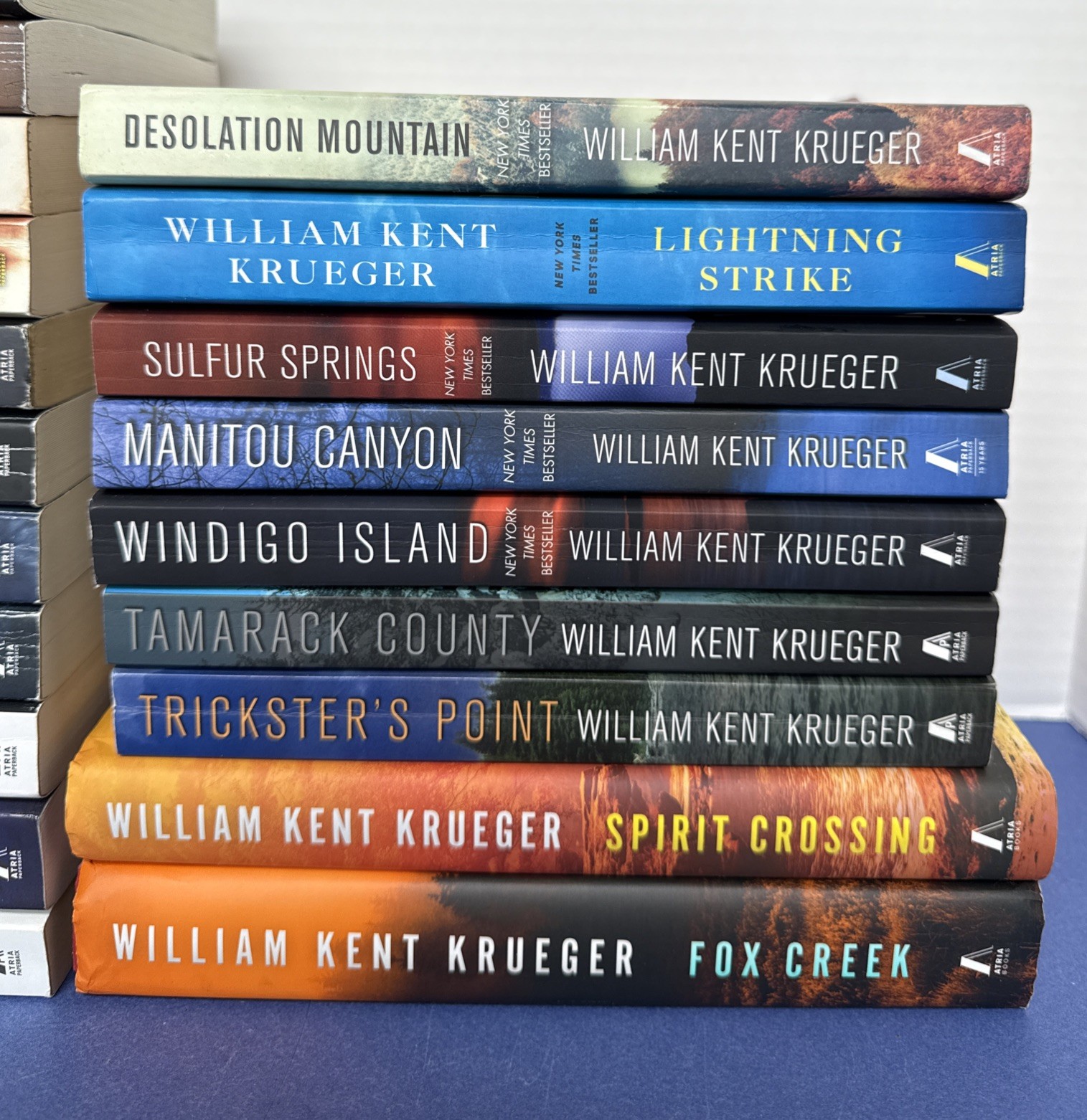 Lot of 20~ HC & PB Books ~ William Kent Krueger ~ CORK O’CONNOR Series ~ Signed!