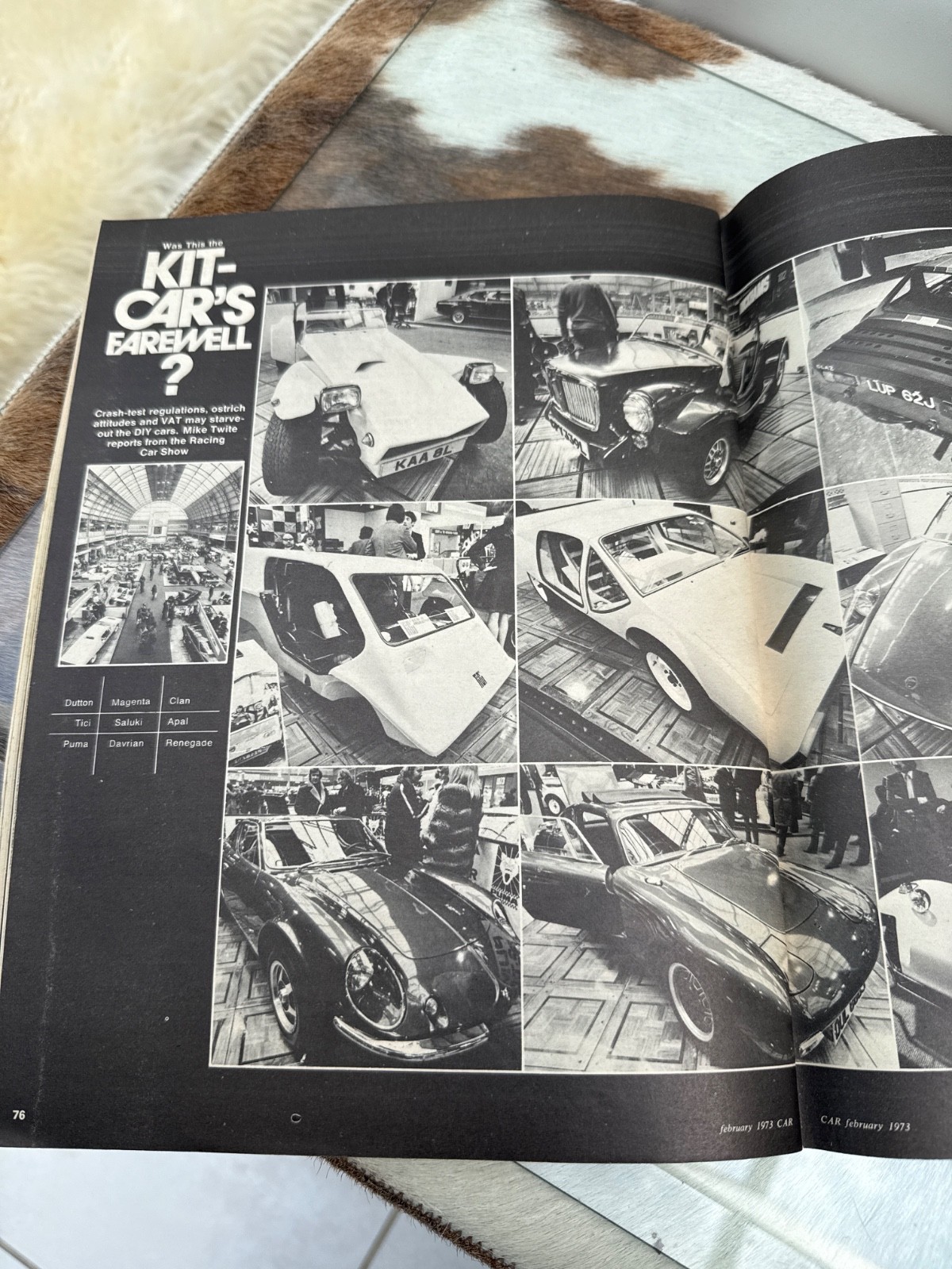 CAR Magazine February 1973, Ford Granada, Lancia Stratos, Datsun 180SSS, RX3