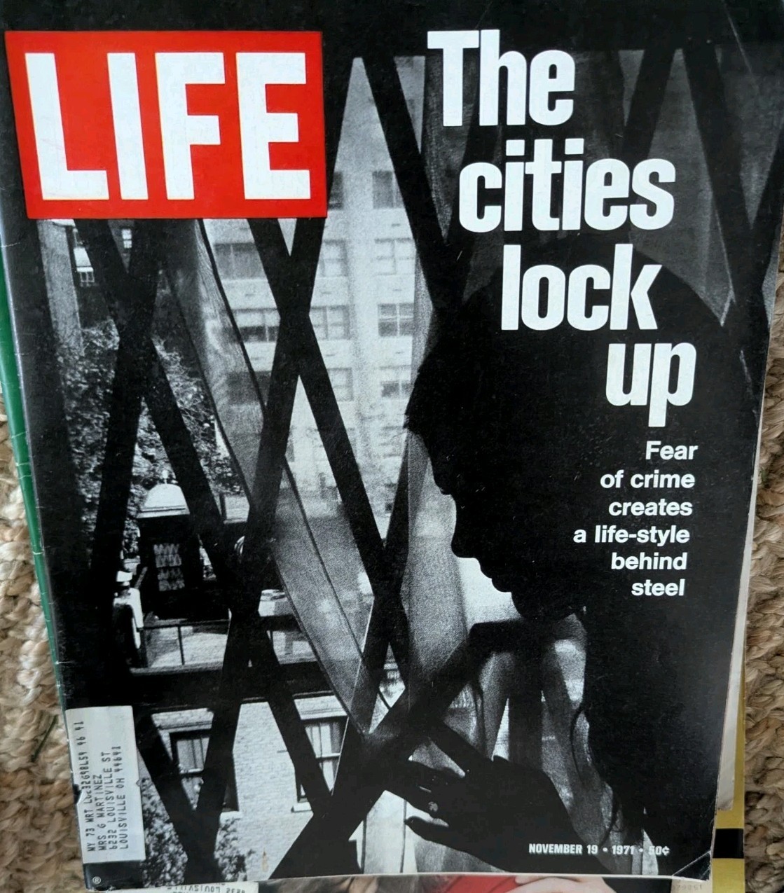 VTG Lot/8 Magazines’63 POST-JFK /’68 LIFE RF/, 6- 1971 LOOK Ads MCM Lifestyle