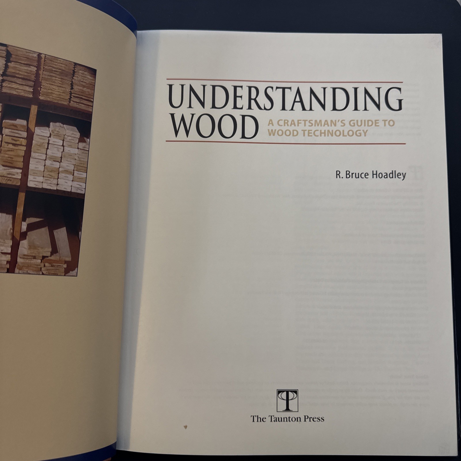 Understanding Wood : A Craftsman’s Guide to Wood Technology |by R. Bruce Hoadley