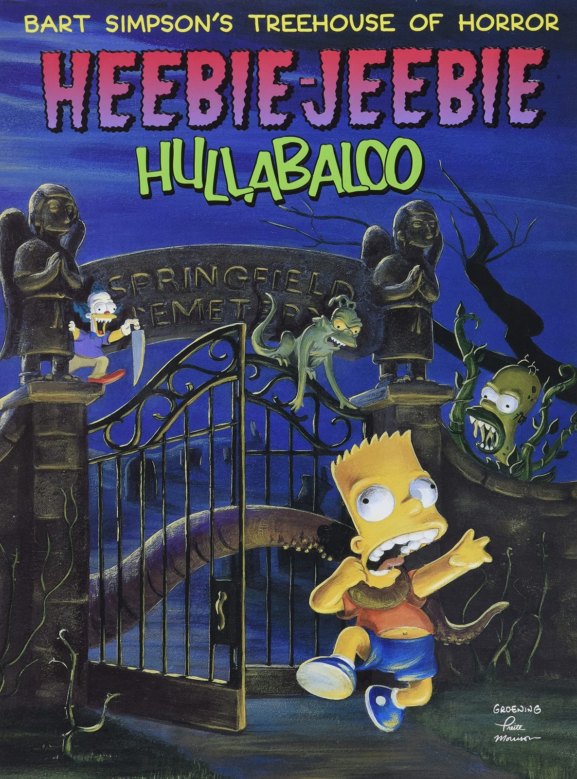Bart Simpson’s Treehouse of Horror Heebie-Jeebie Hullabaloo: The Essential C…