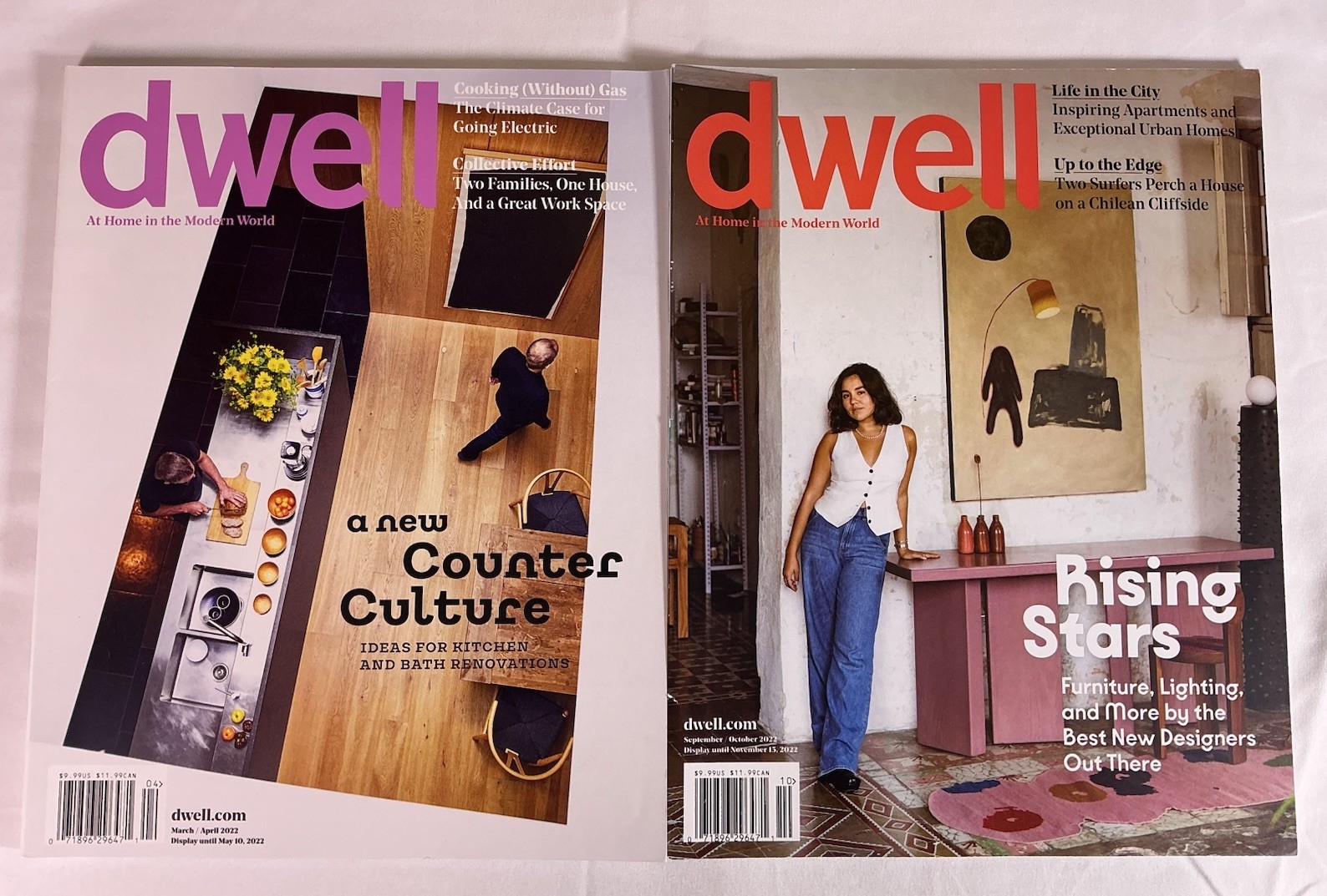 DWELL Lot x 8 (’22-’24) Magazine: At Home in the Modern World, Interior Design