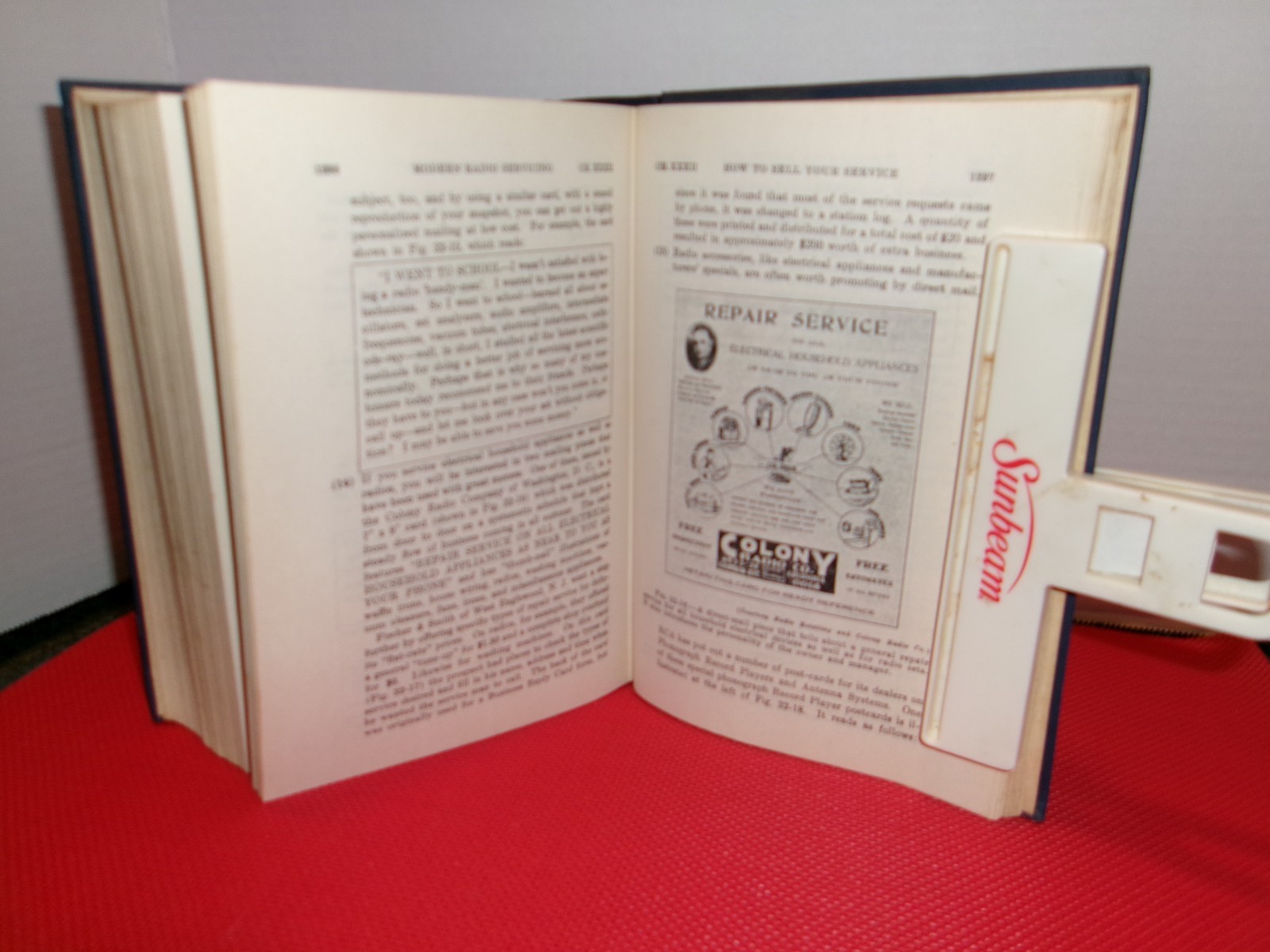 Modern Radio Servicing by Alfred A. Ghirardi 1935 w/ DJ book 1,317 pages 1st ED.