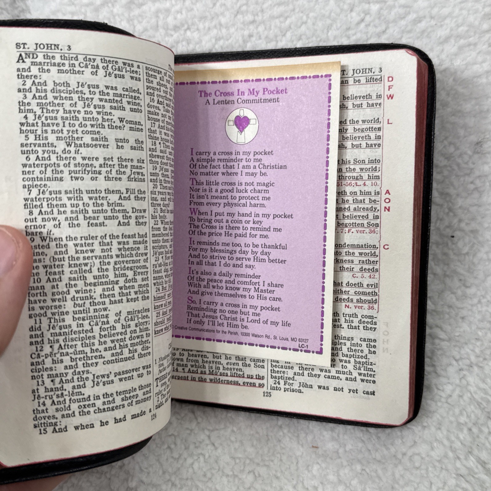 1924 KJV International Christian Worker’s New Testament Bible John Winston