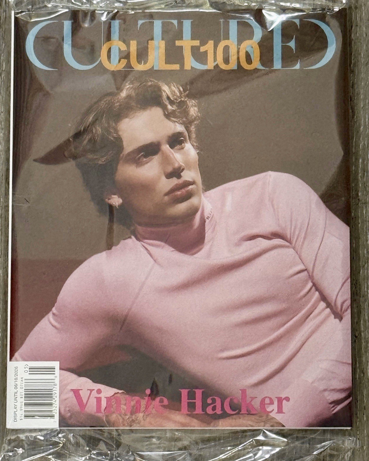 CULTURED MAGAZINE – CULT 100 – MAY 2026 – VINNIE HACKER – BRAND NEW
