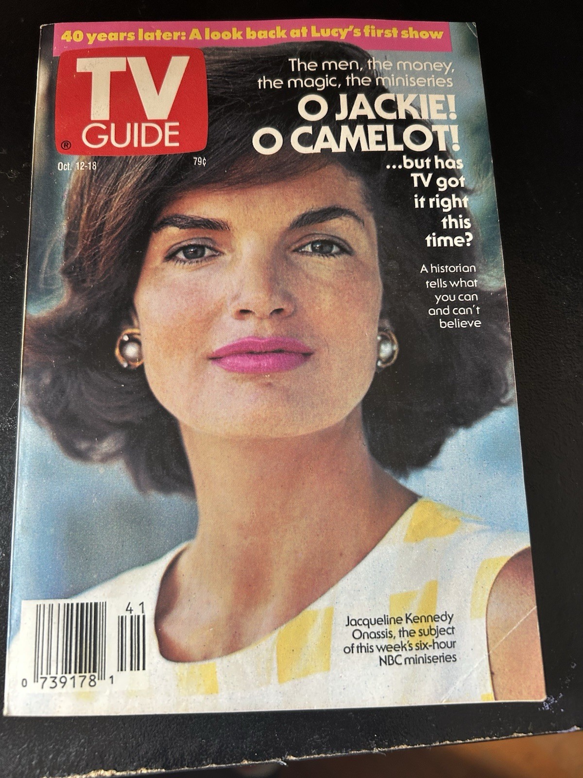 TV GUIDE Oct 12-18 1991 Jacqueline Kennedy NOS Portland Edition