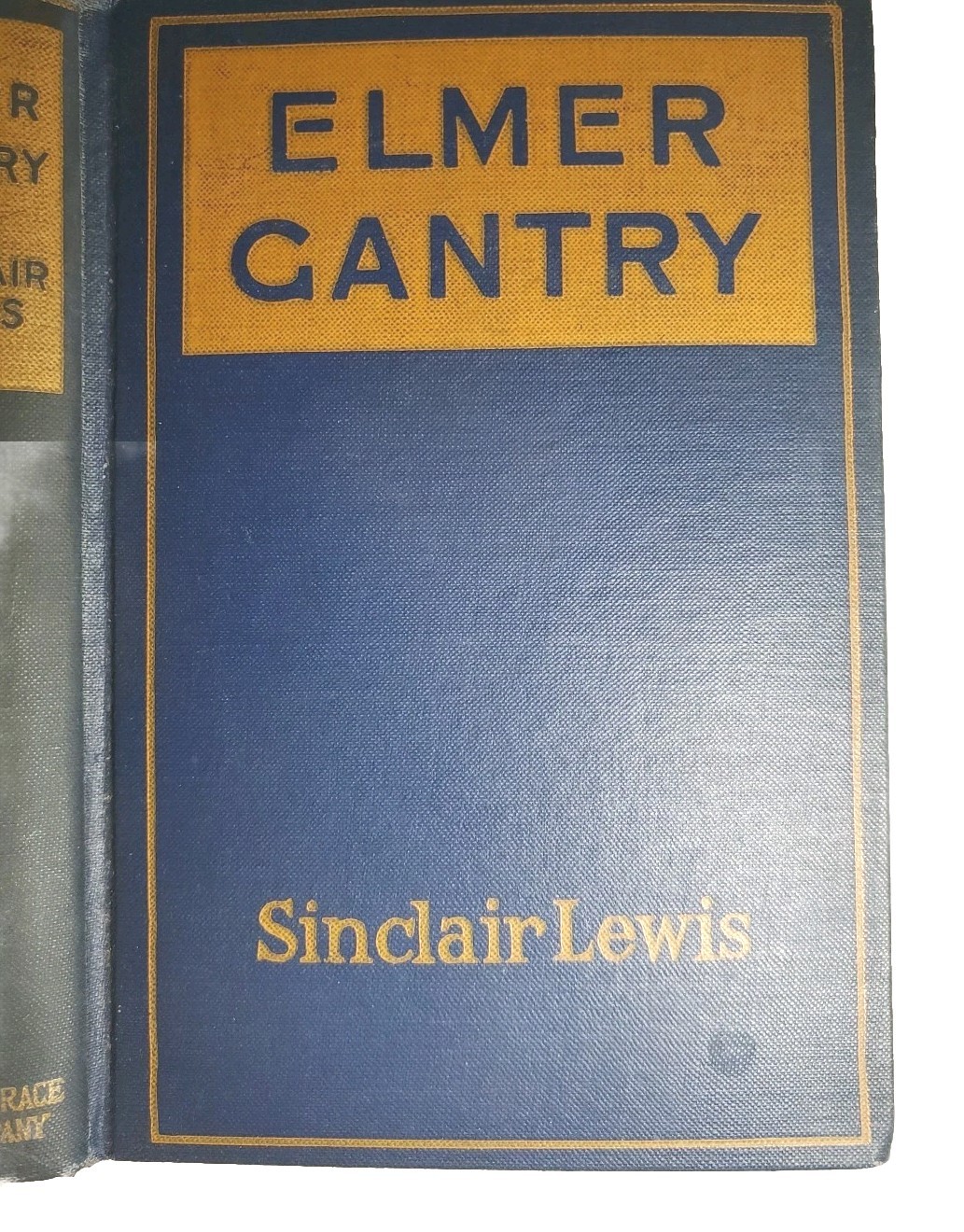 1st Edition Sinclair Lewis 1920s Elmer Gantry 5th Printing 1927