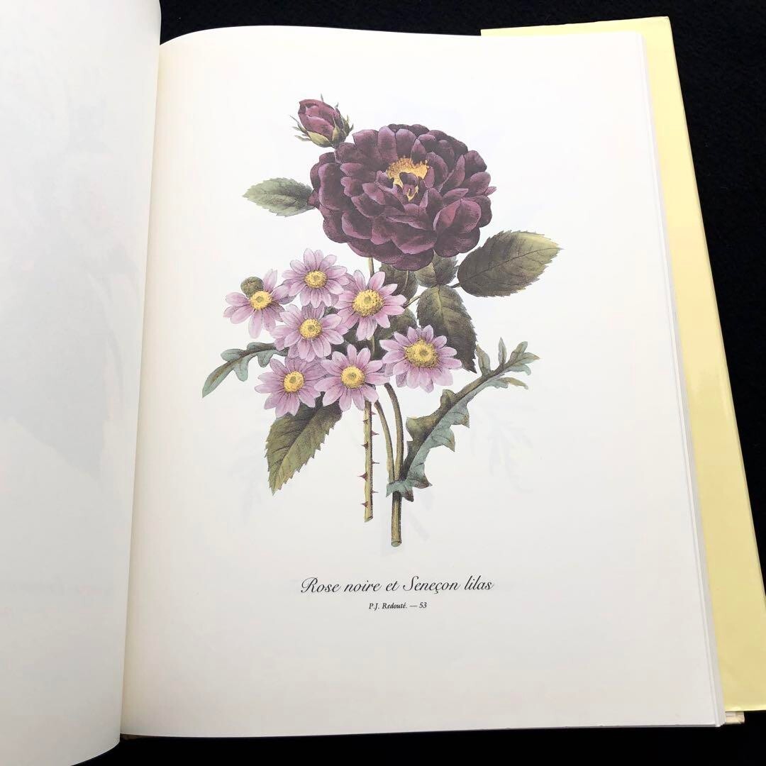 Pierre Joseph Redoute Art Book Redoute’S Bouquets From Japan used