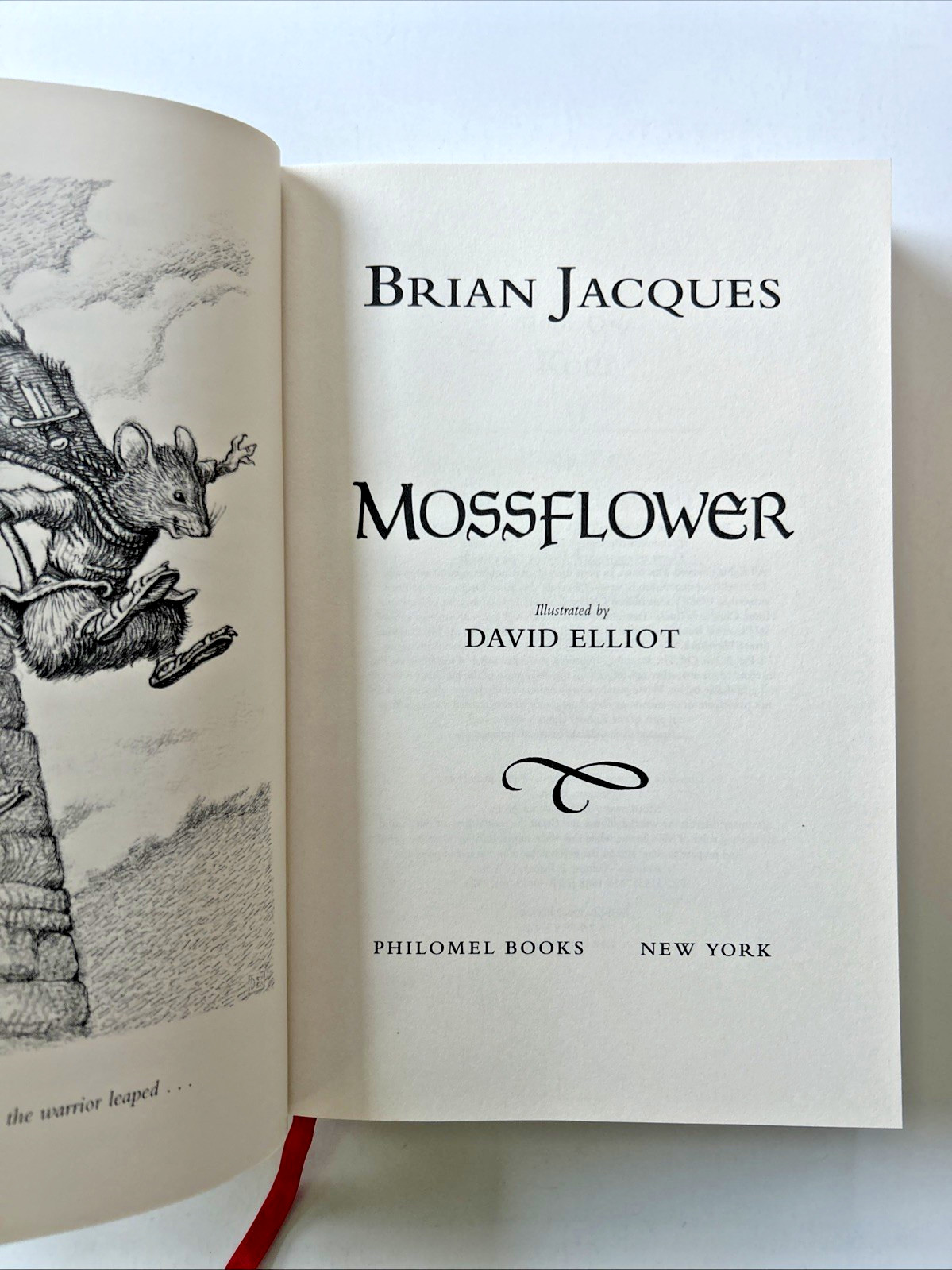 Mossflower Brian Jacques *Collector’s Edition* (2004, Hardcover) LIKE NEW