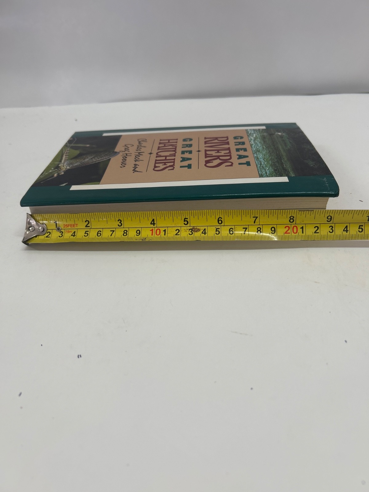 Vintage Fly Fishing Book «Great Rivers – Great Hatches» Meck & Hoover 1992 1st