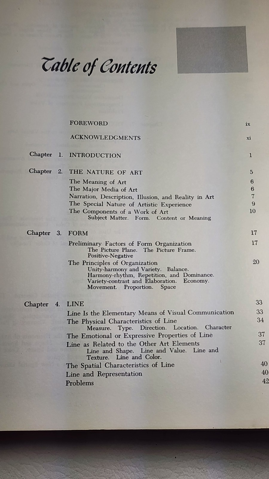 Art Fundamentals: Theory and Practice Paperback 1962 Unused