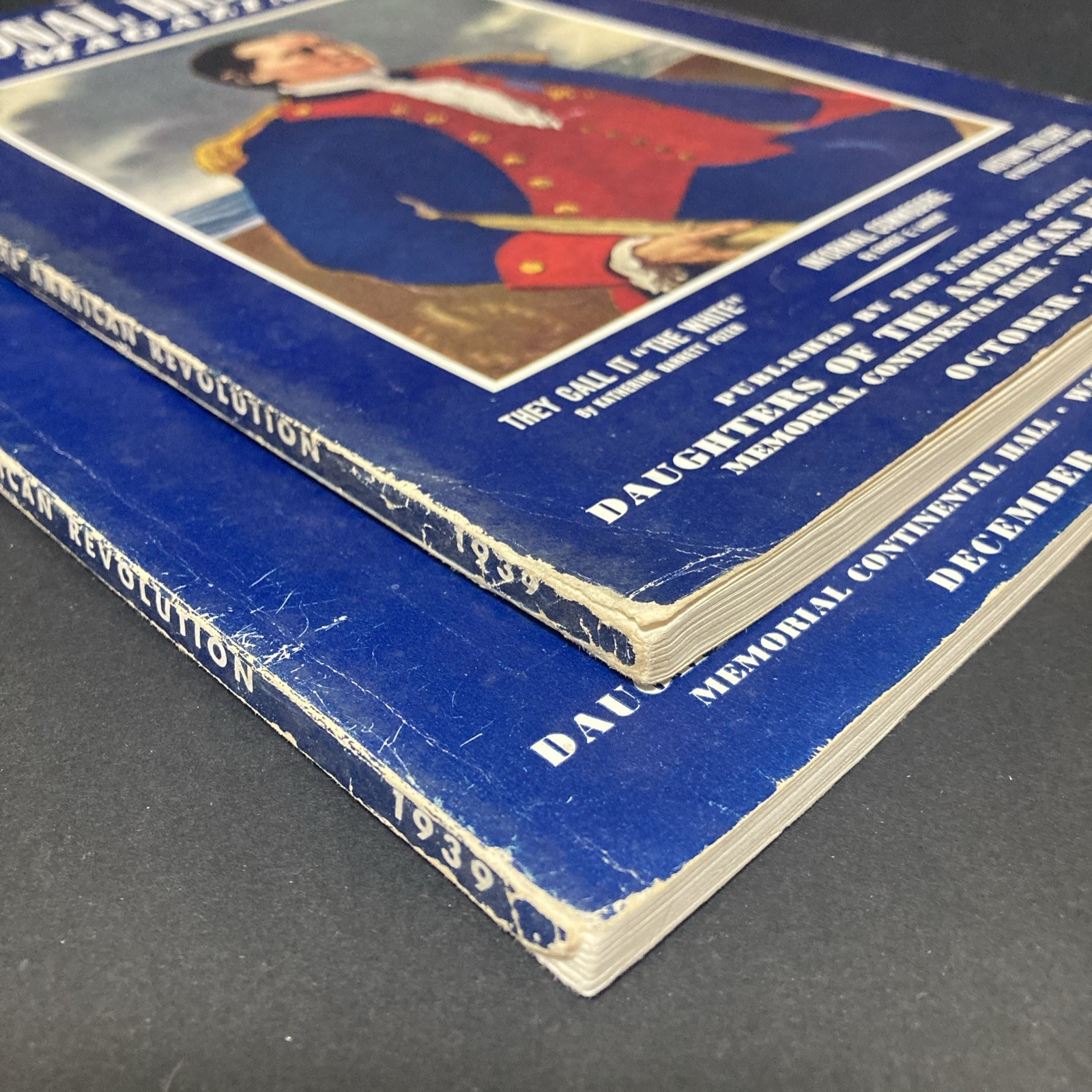 Lot Of 2 | Vintage 1939 | National Historical Magazine | October & December