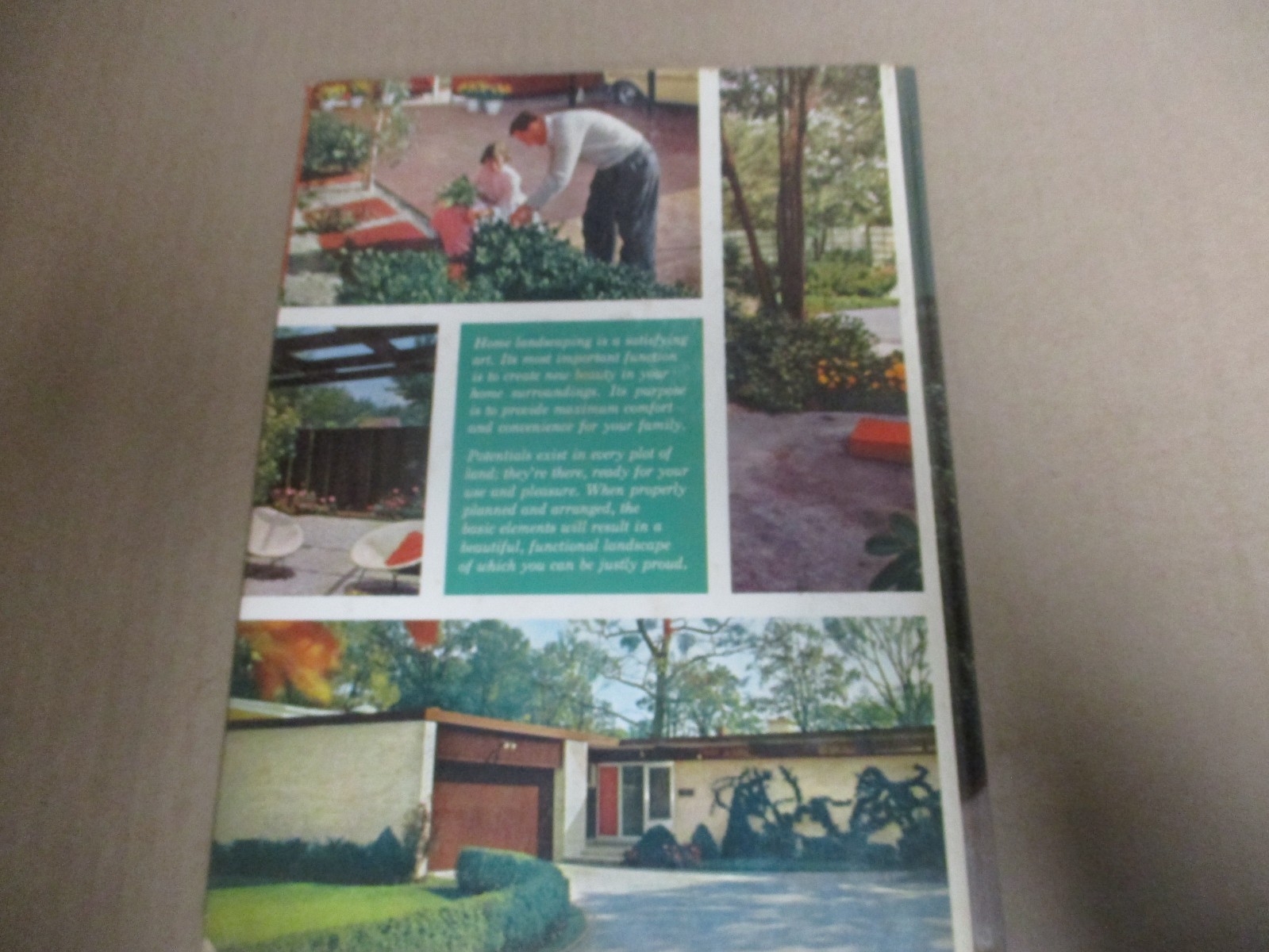 1963 Better Homes Gardens Landscape Planning Hardcover 192 Pages Vintage
