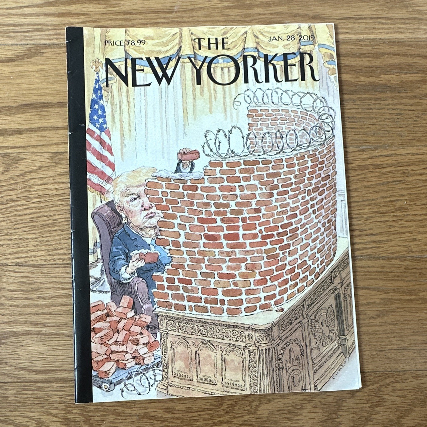 The New Yorker Magazine January 28 2019 Issue Illustrated Politics