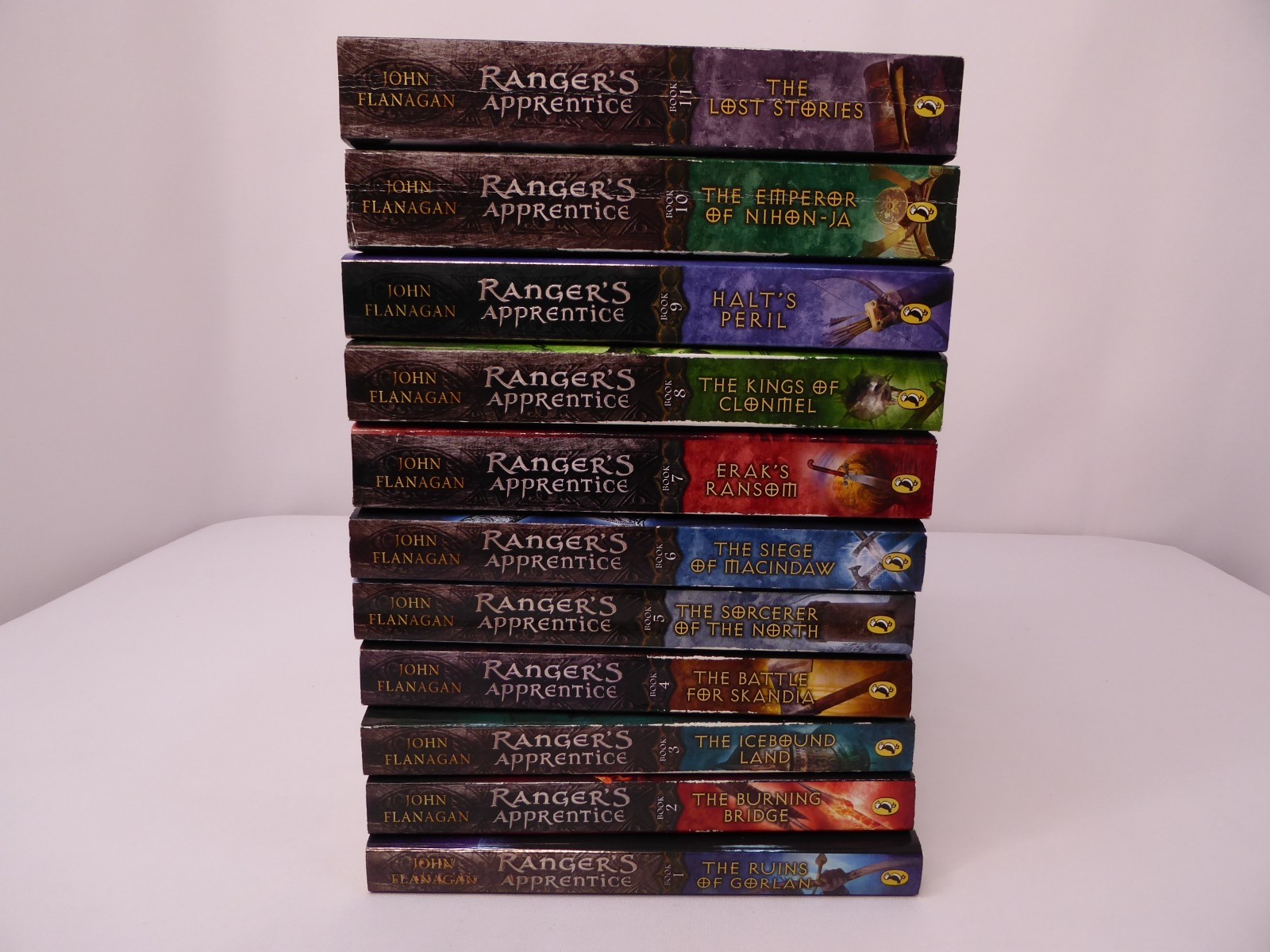 Complete Set 11 John Flanagan Ranger’s Apprentice Books – Paperback
