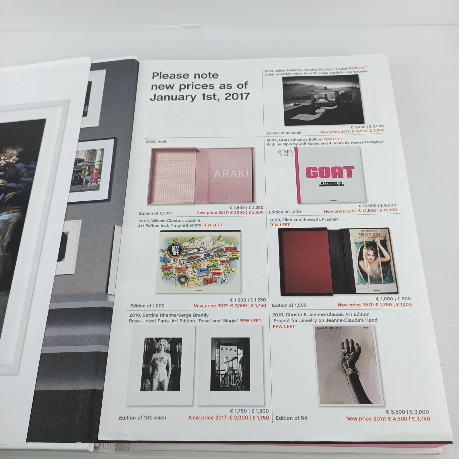 TASCHEN The David Hockney SUMO Collector’s Editions Art Book 2016-17