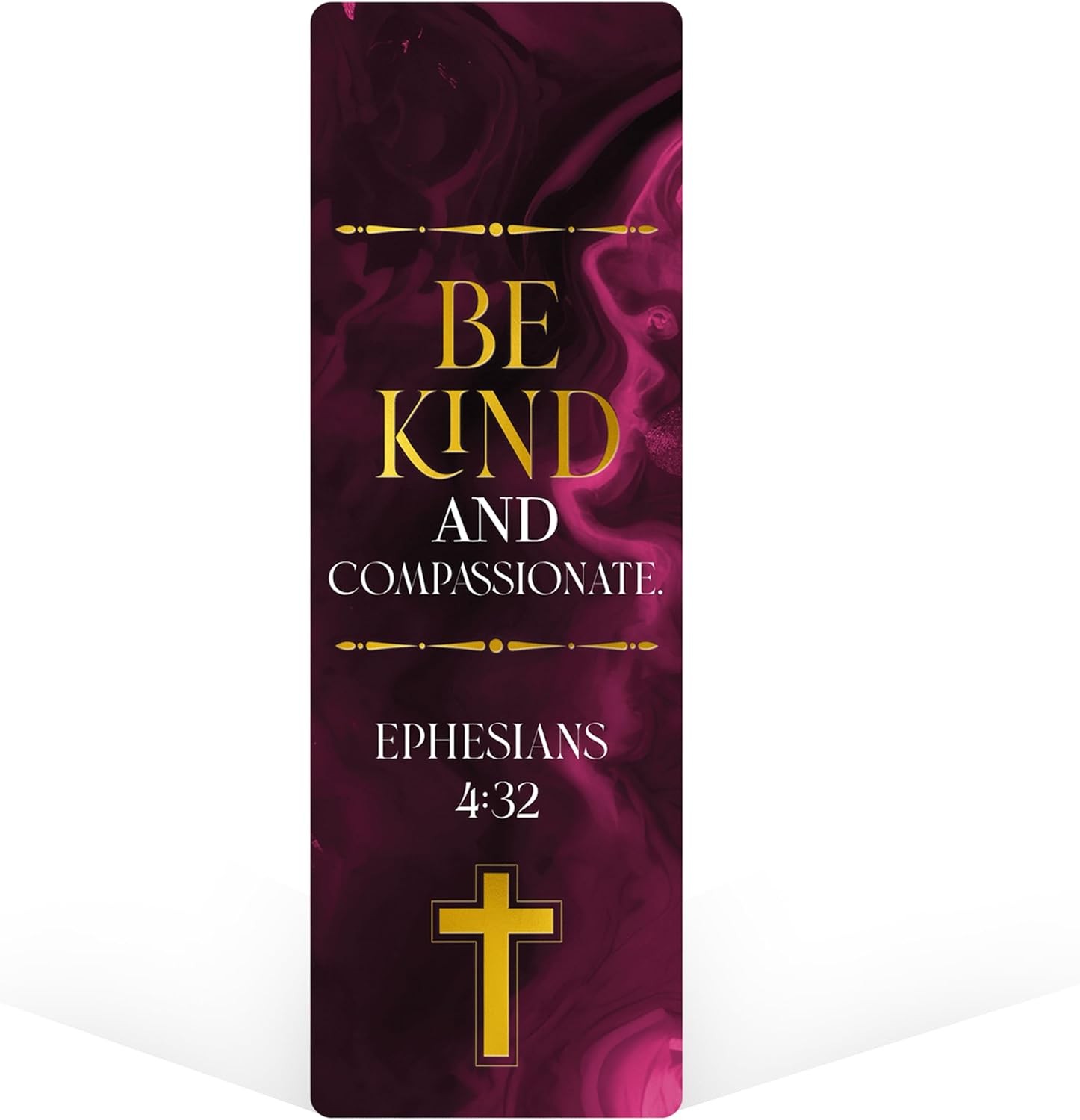 Gold Foil Religious Bookmarks Bulk Bible Verses Page Marker set 100 Pk
