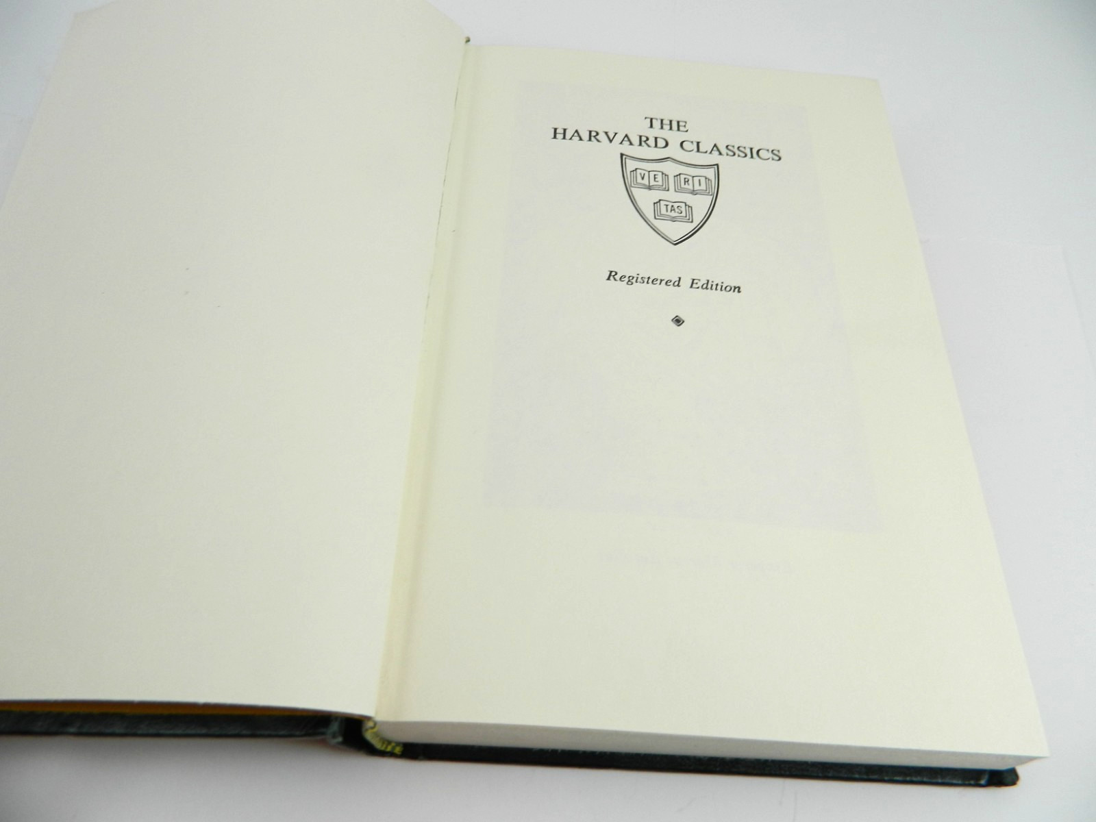 The Harvard Classics Deluxe Registered Edition Plato Epictetus Marcus Aurelius