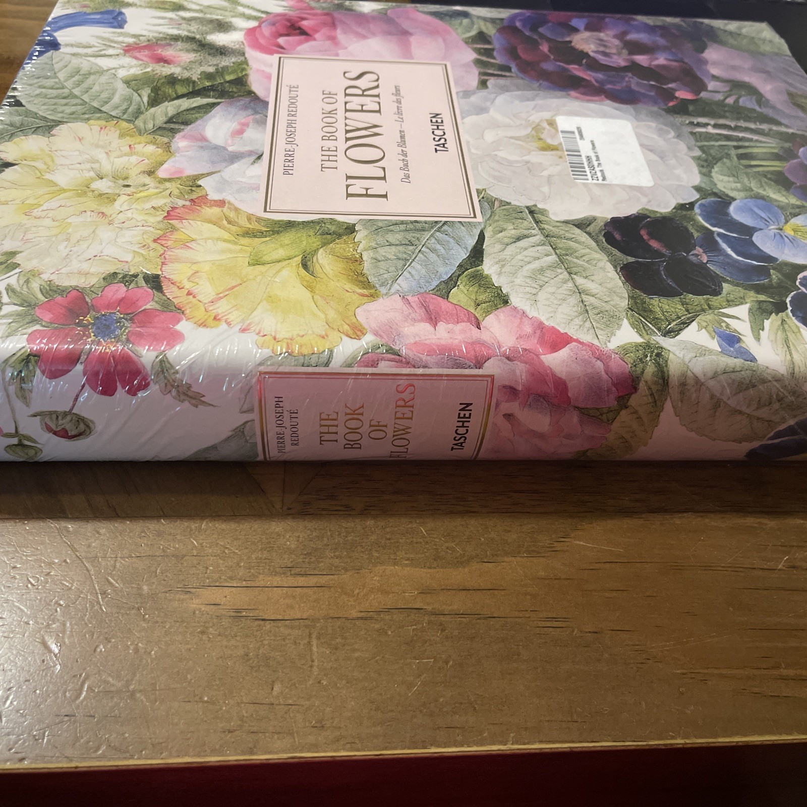 THE BOOK OF FLOWERS (Hardcover) Pierre Joseph Redoute – X-Large Book – NEW