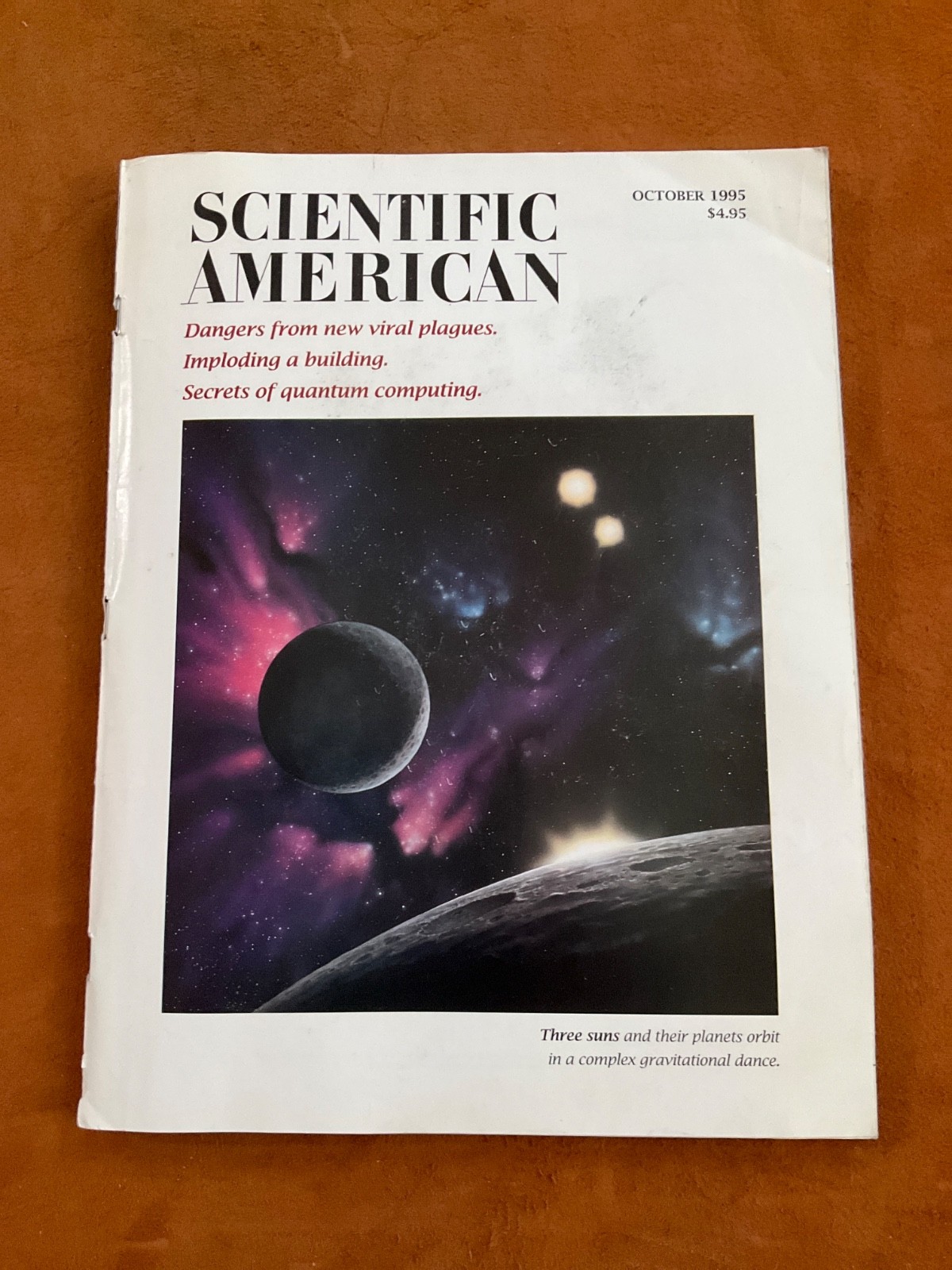 Scientific American Magazine October 1995