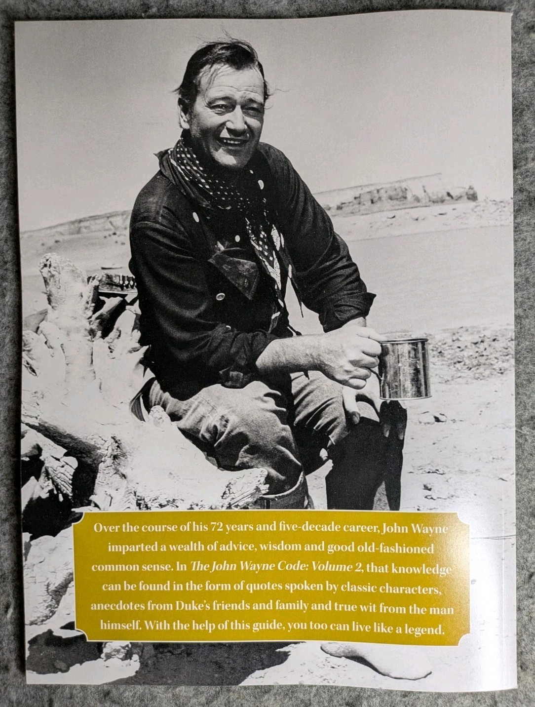 The John Wayne Code Vol 2 Magazine | Wit Wisdom Advice | BHG Special