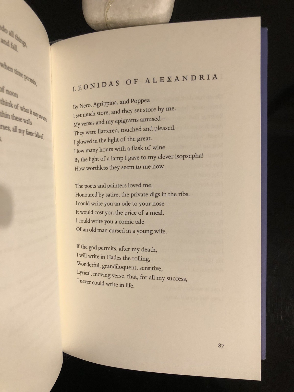 Poetry Imagining Alexandria Louis De Bernieres Harvill &Secker 2013 F.Ed/F.Pr.LN