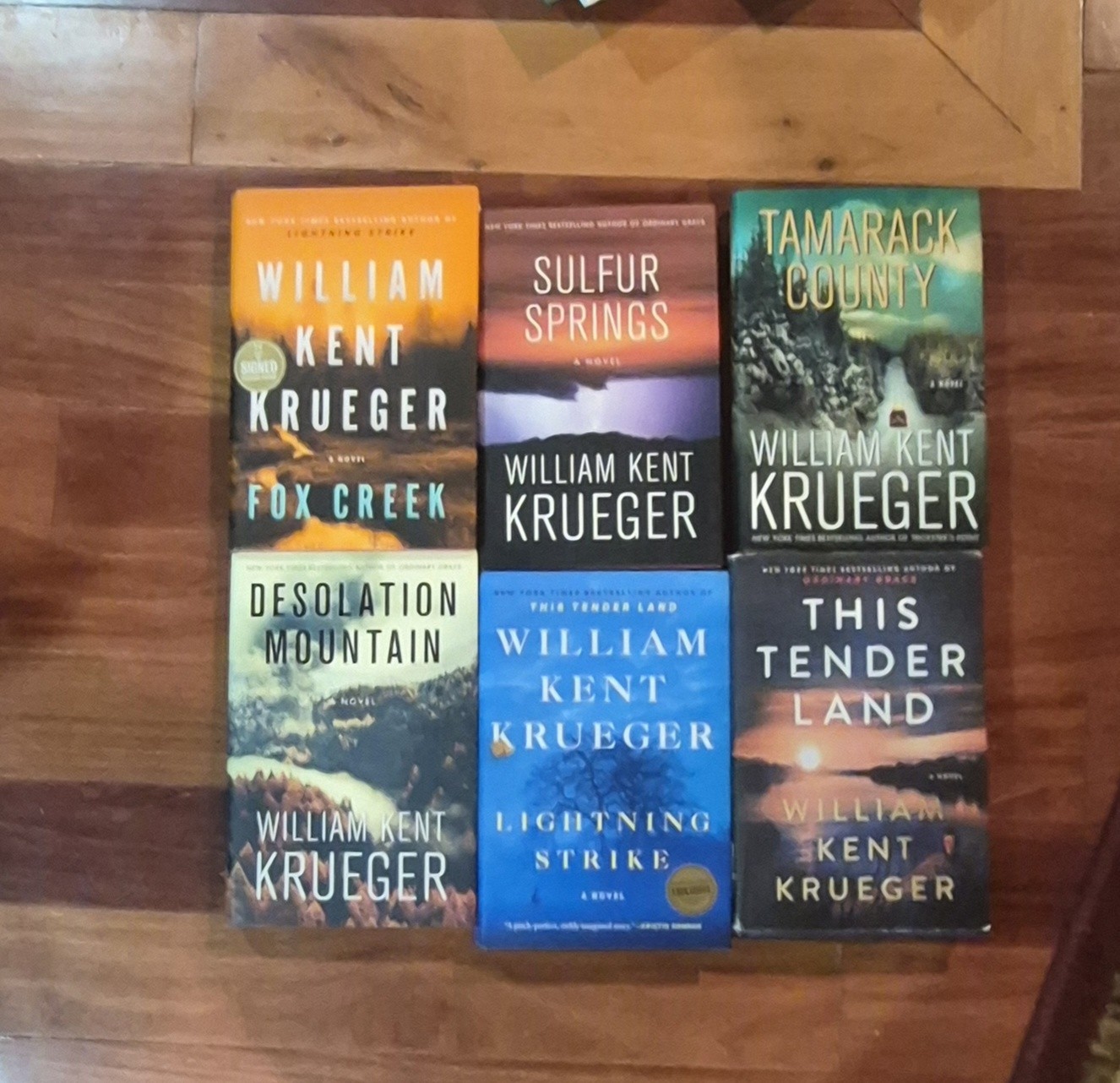 William Kent Krueger Cork O’Connor Mystery Paperback Novel Book Lot (English)