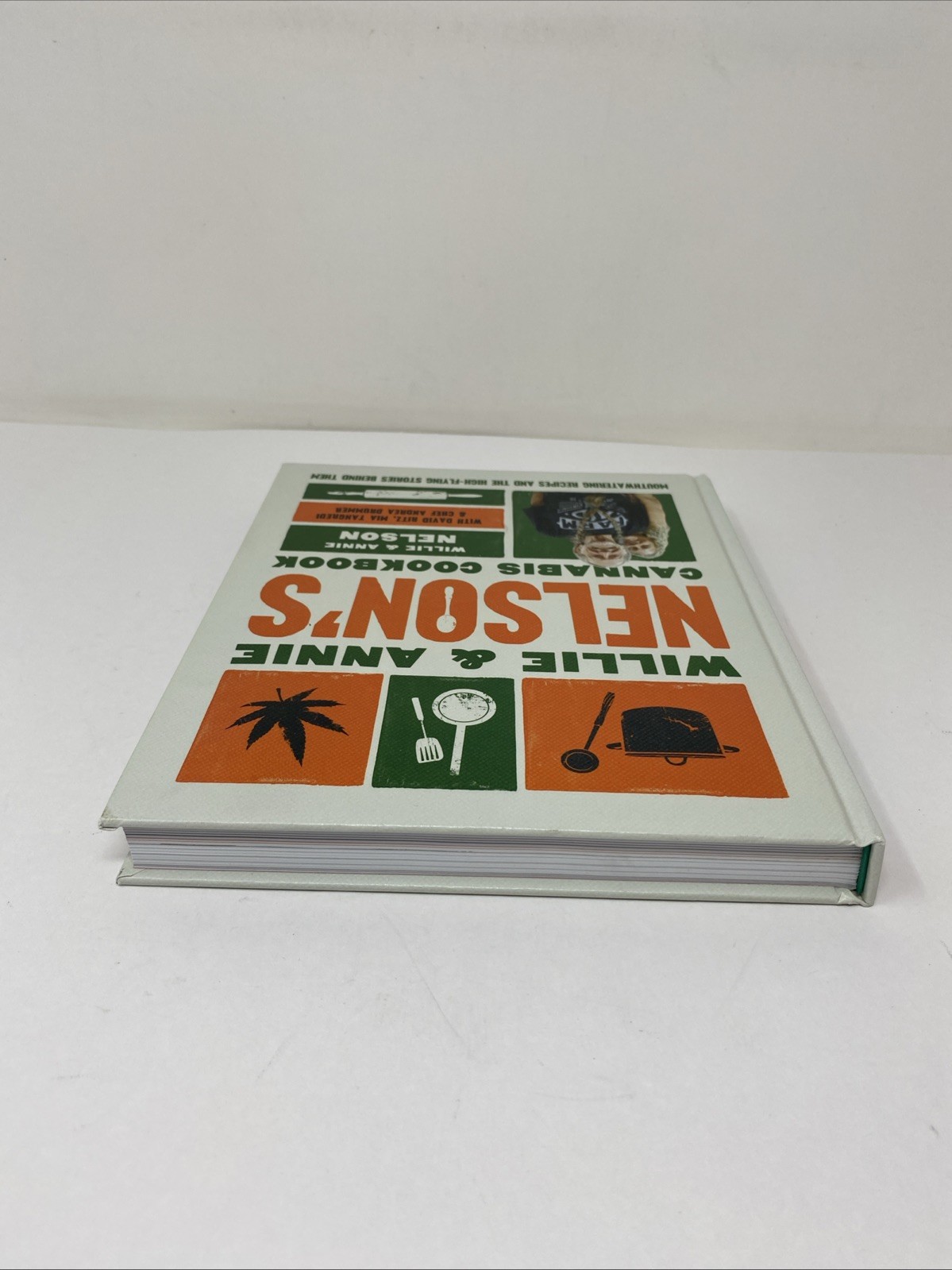 Willie Annie Nelson Cannabis Cookbook Hardcover 2024 Clean Pages