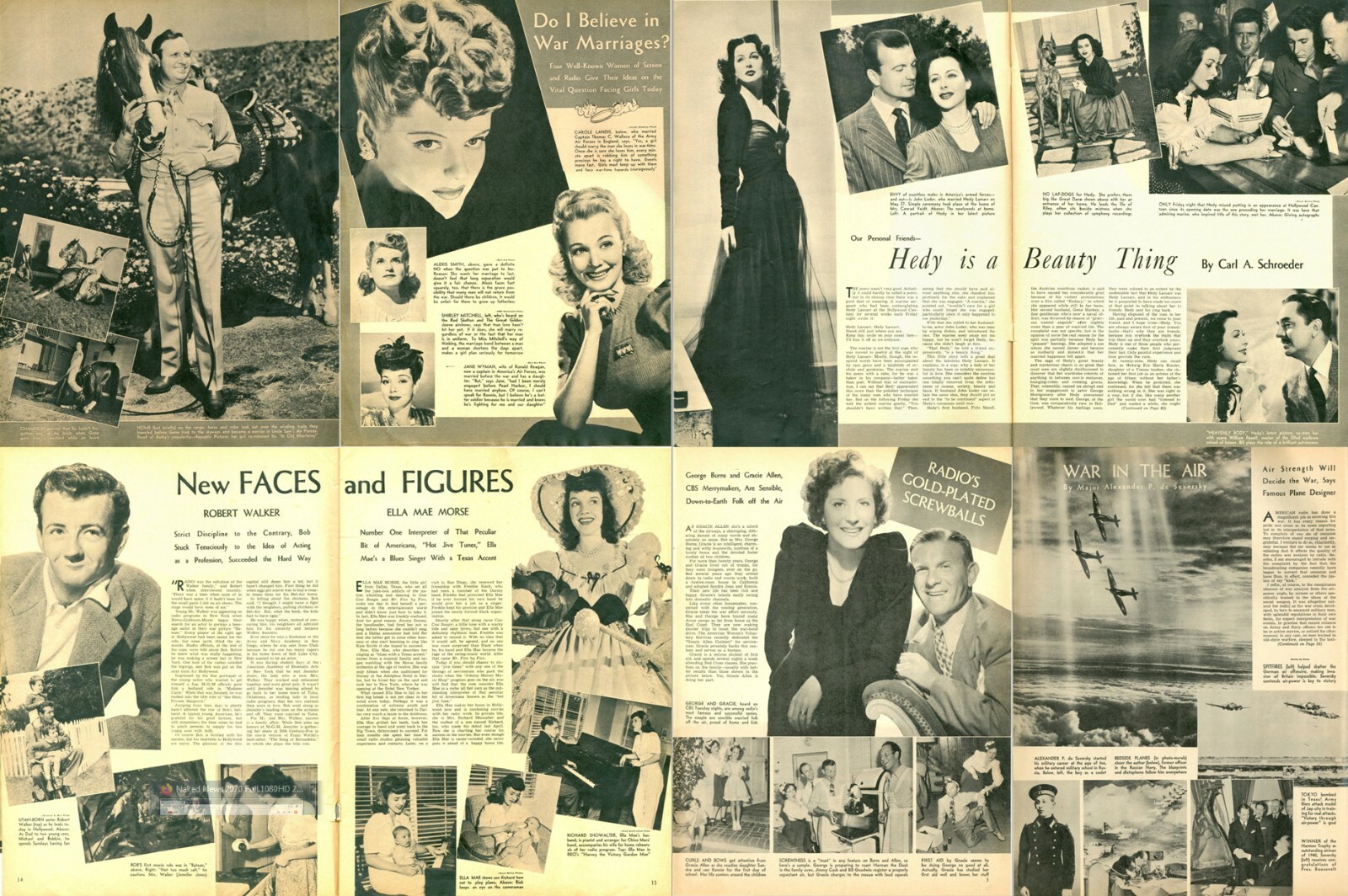 115 Old Issues Movie & Radio Guide Cinema Movie Stars Magazines (1940-1943) DVD