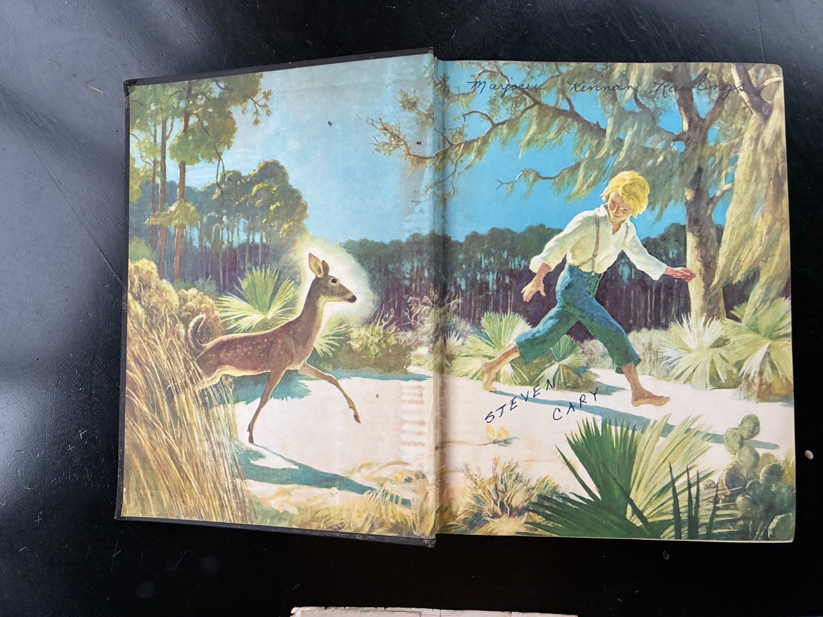THE YEARLING, Marjorie Rawlings (1947 Scribner Ed.) – Illus. by N. C. Wyeth