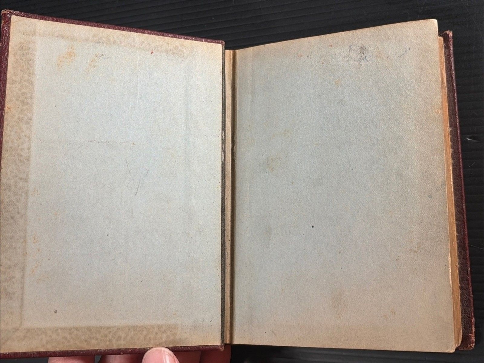 Antique Concordia Lutheran Church Book Of Concord HC 5.5×4” Oxblood