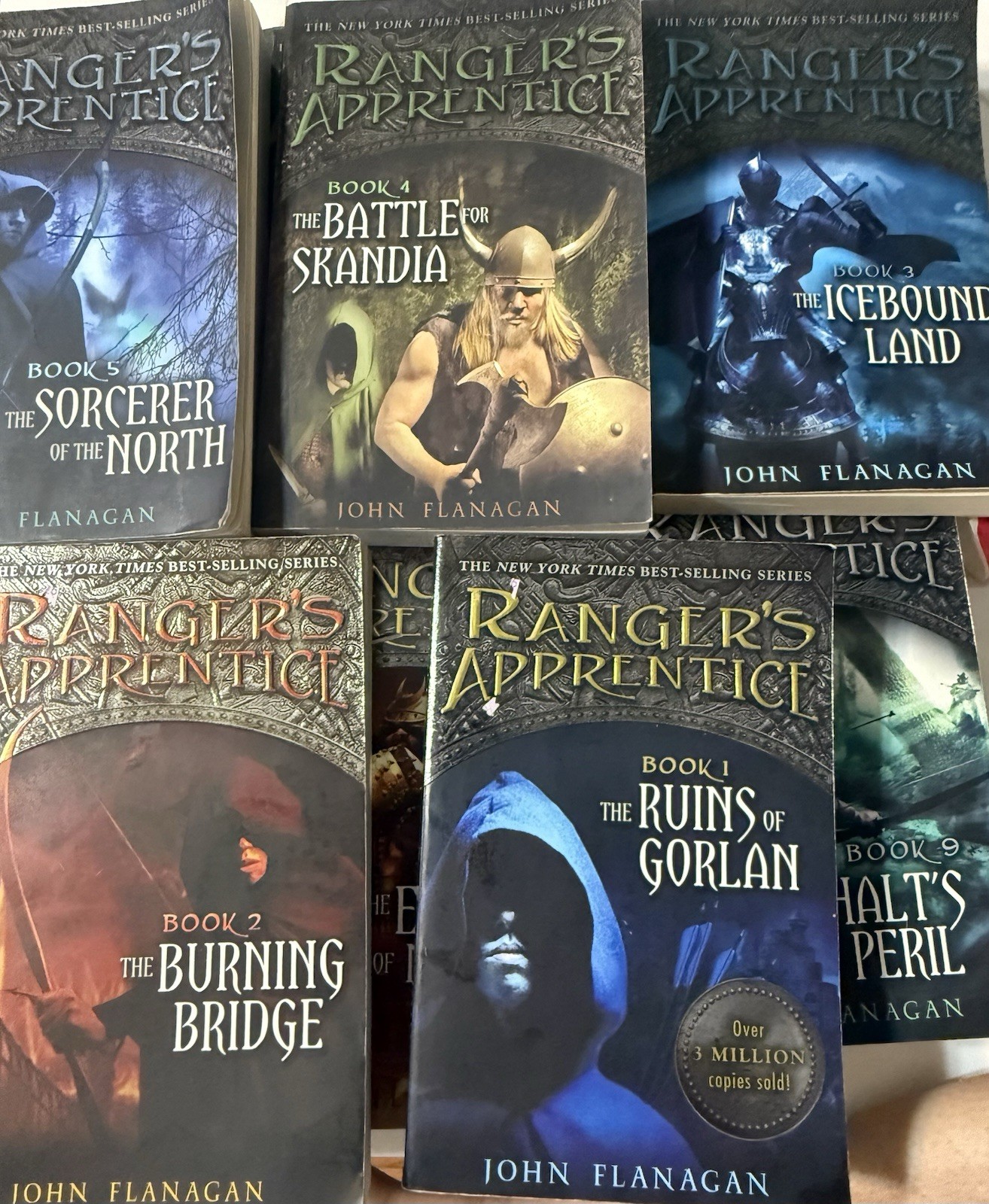 Rangers Apprentice Series 1-11 John Flanagan Paperback Complete Set