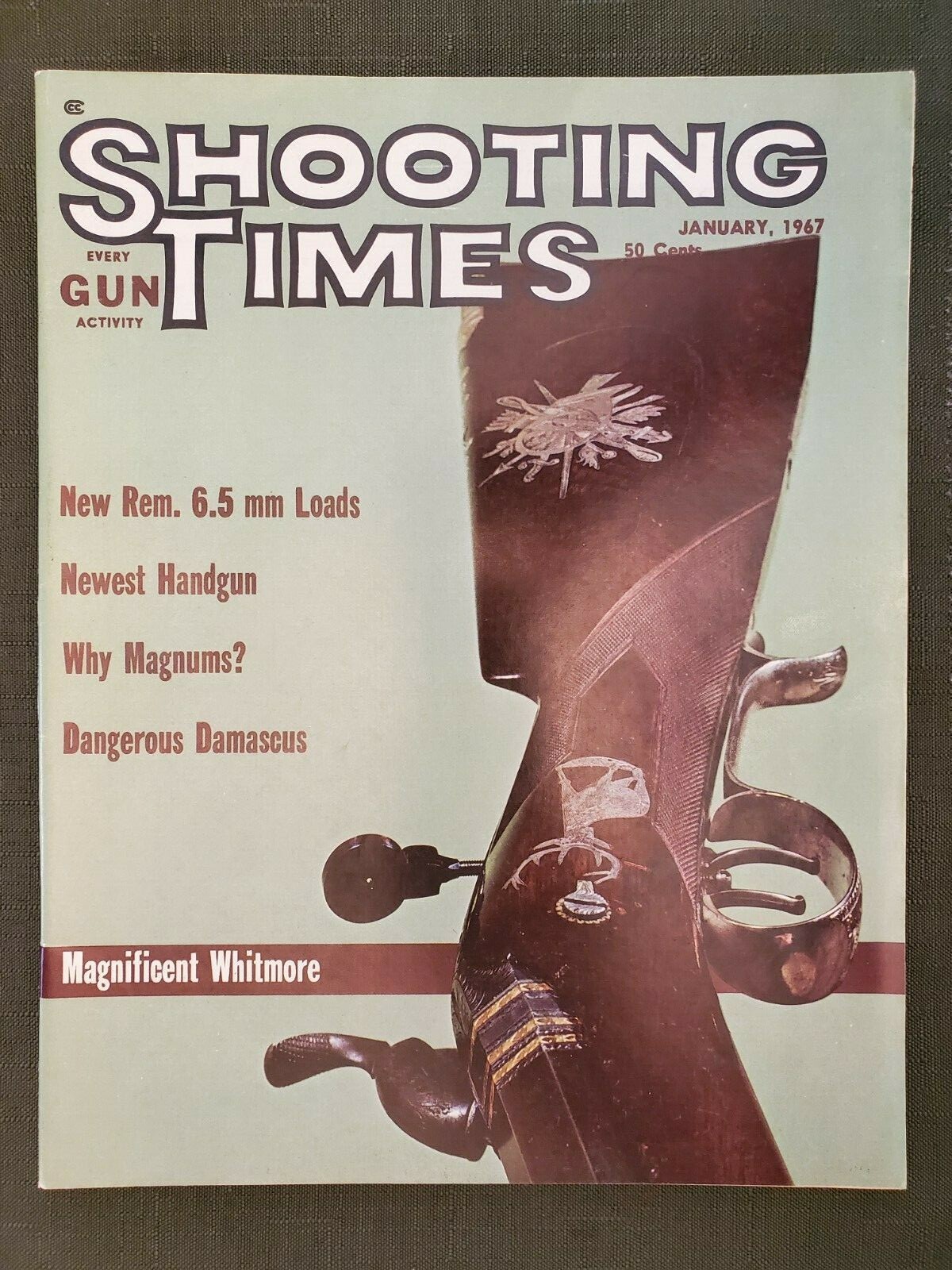 Shooting Times Magazine – January, 1967, Vintage, Original, 83 pages, See Pics