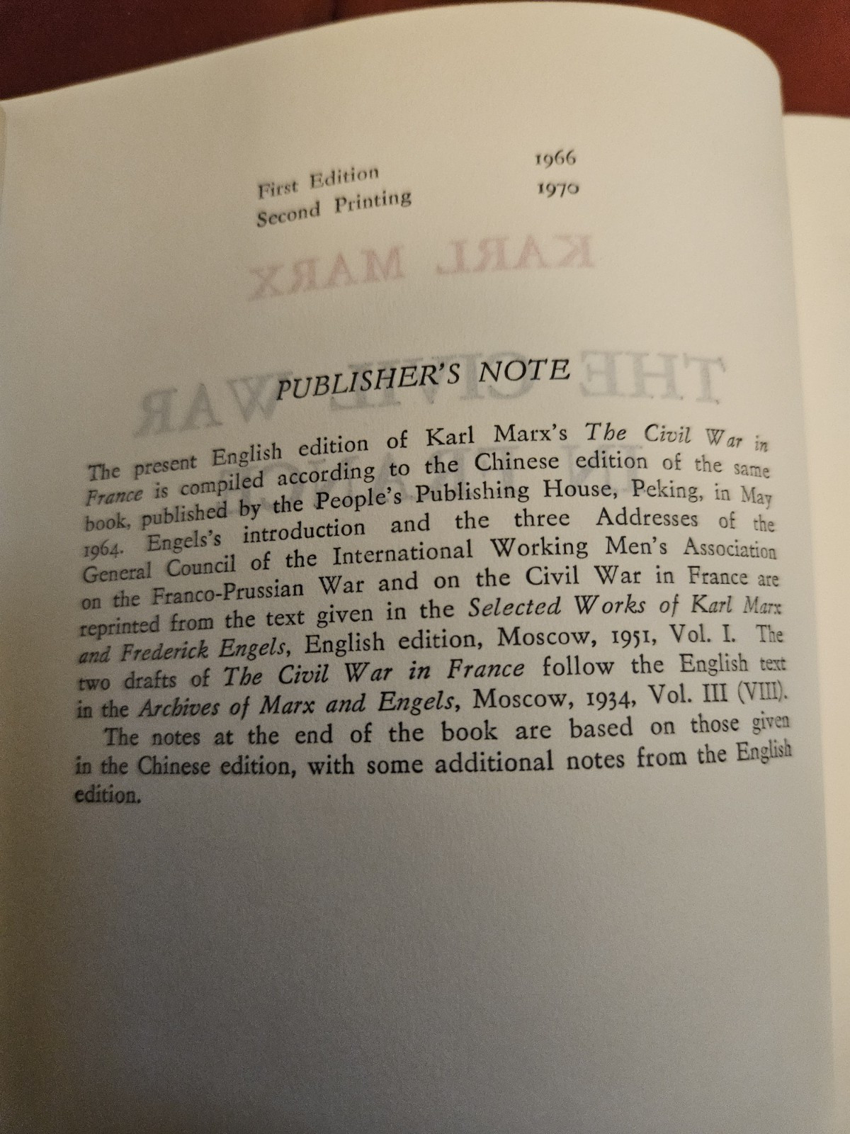 Seven «Communist Classics» by Marx, Engles, Lenin, Stalin, Mao. Only $9.88/book.
