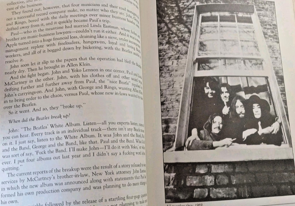 The Ballad of John and Yoko ~ EDs Rolling Stone ~ 1982 Doubleday 317 Pages