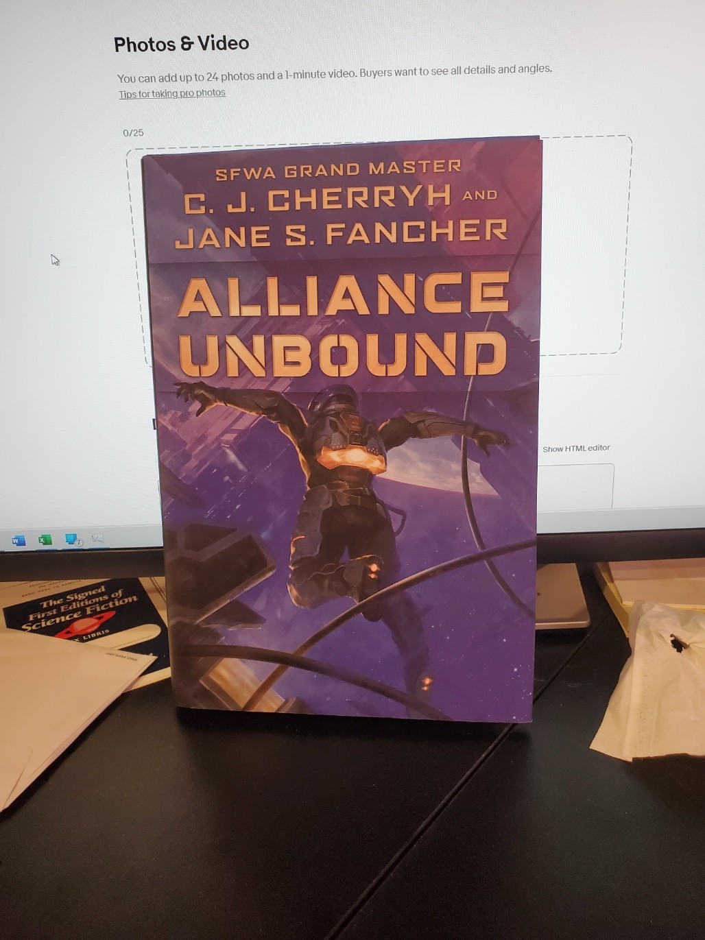 Alliance Unbound by Cherryh and Fancher HCDJ First Edition