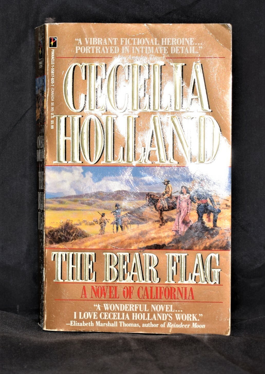 The Bear Flag by Cecelia Holland 475 pages c1990 Paperback