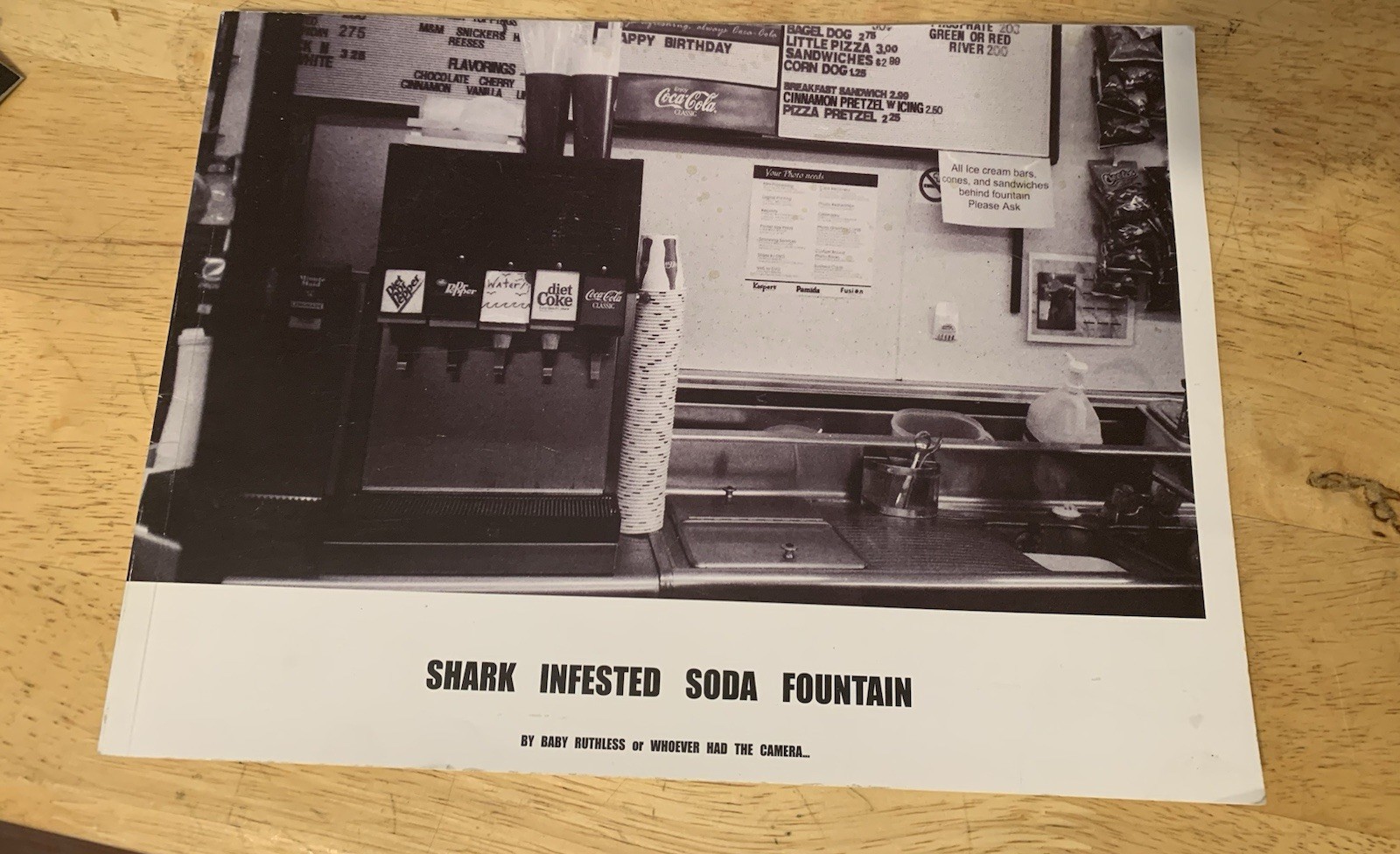 Shark Infested Soda Fountain Jack White Dead Weather Third Man Book Vault #14