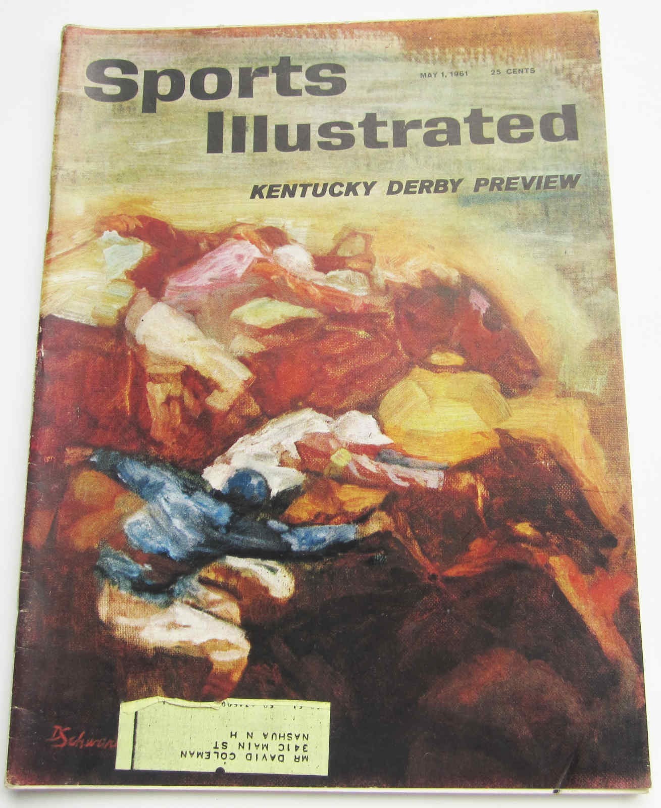 Sports Illustrated Magazine May 1, 1961 Fine- 5.5 Kentucky Derby NICE Copy