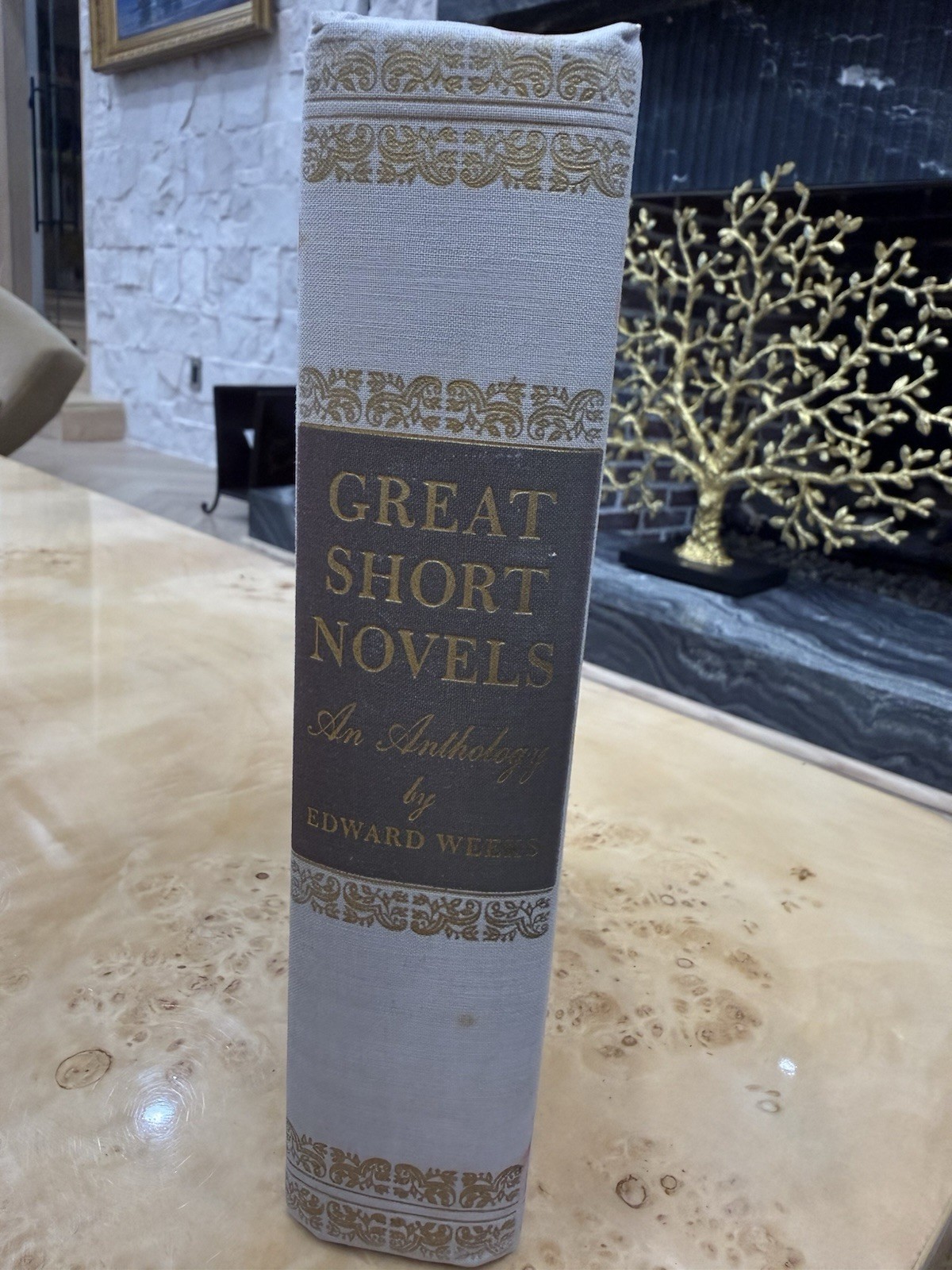 1941 Great Short Novels Edward Weeks Literary Guild Decorative Hardcover Classic