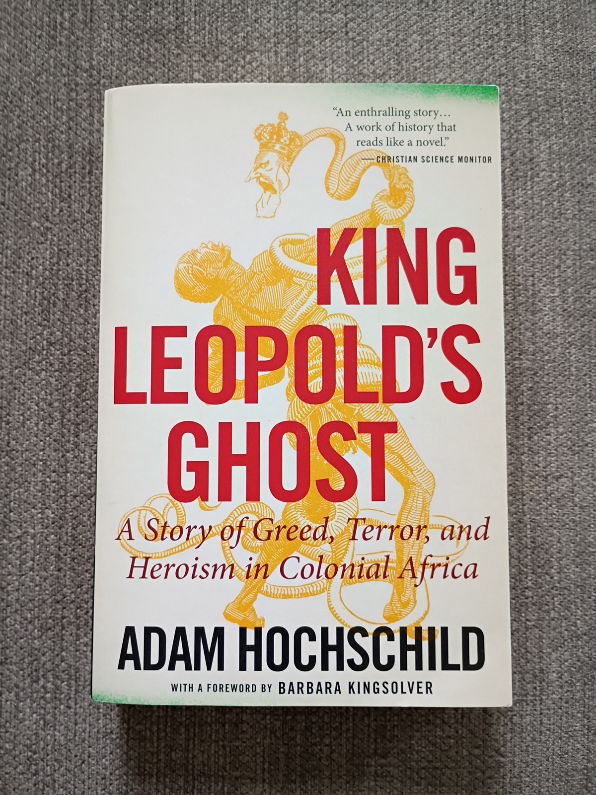 King Leopold’s Ghost, Adam Hochschild Paperback Mariner Books