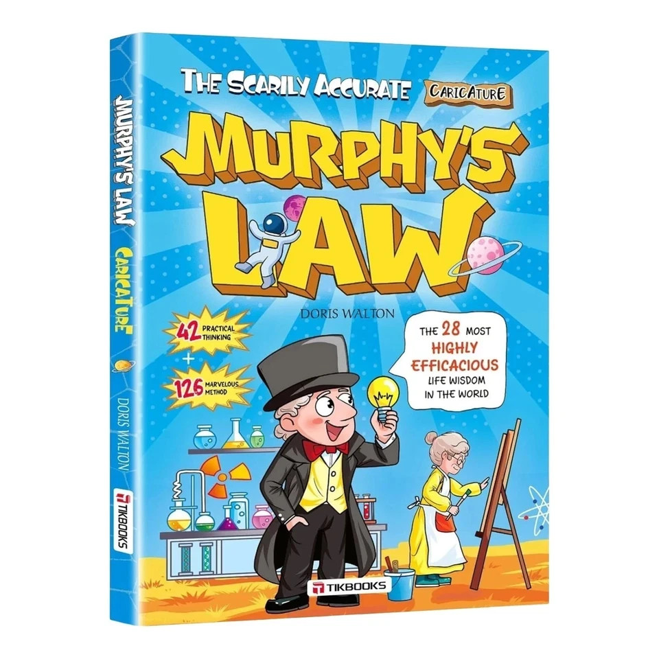 Murphy’s Law for Kids Life Lessons Guide Children Learning Book