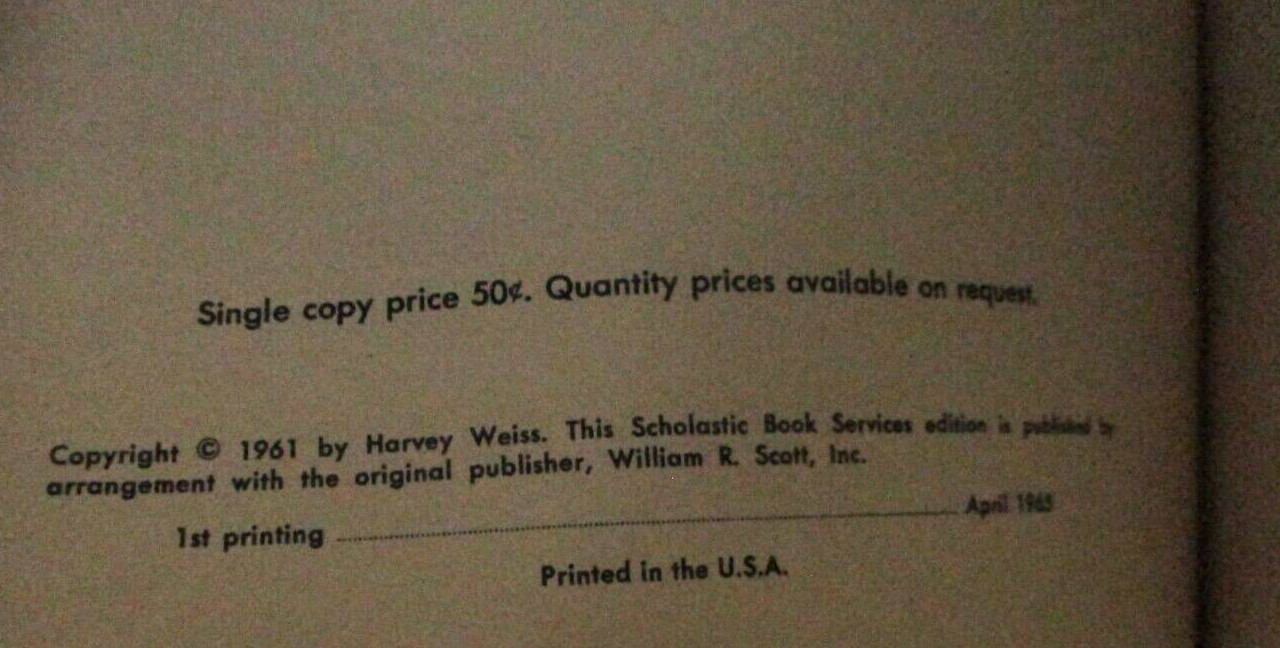 Harvey Weiss vintage art book lot Pencil, Pen and Brush / Clay, Wood and Wire