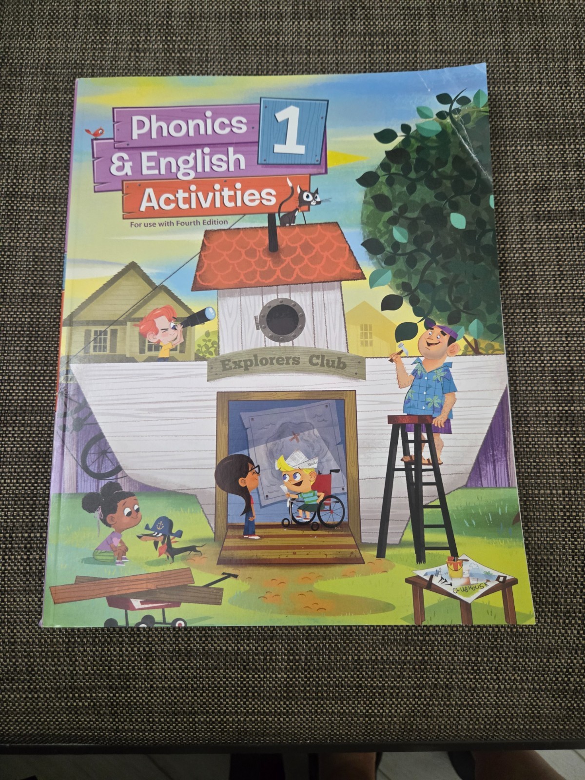 BJU Press Phonics & English 1 Student Activities 4th Ed– LIKE NEW: FREE SHIPPING