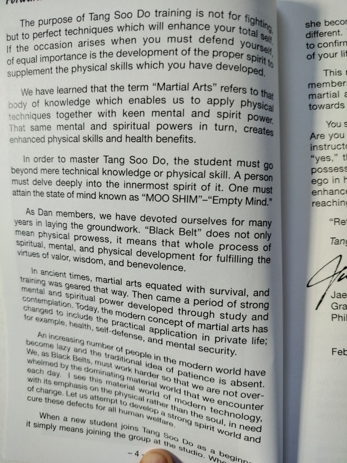 Korean Martial Arts ~ BLACK BELT Manual by Jae Shin ~ Tang Soo Do PB BOOK