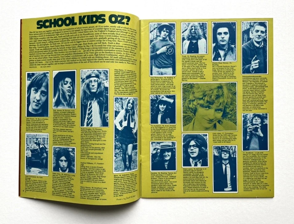 OZ MAGAZINE No.28 White cover. Very good condition
