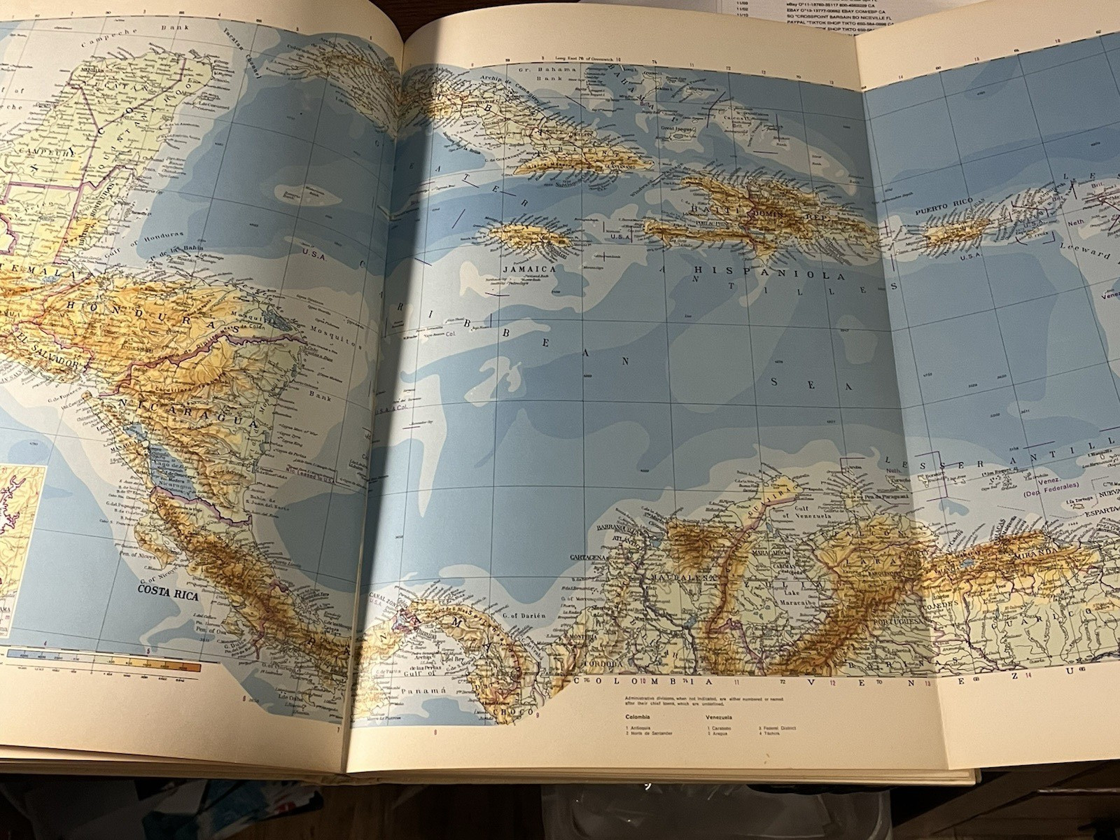 1967 BRITANNICA WORLD ATLAS INTERNATIONAL 17.68 367 PAGES FOLD OUT Pages Super