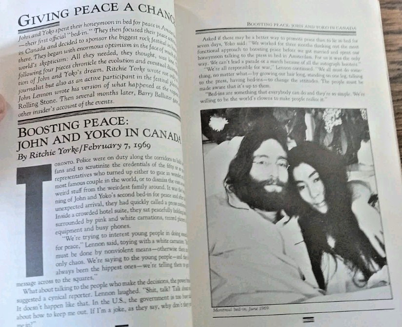 The Ballad of John and Yoko ~ EDs Rolling Stone ~ 1982 Doubleday 317 Pages